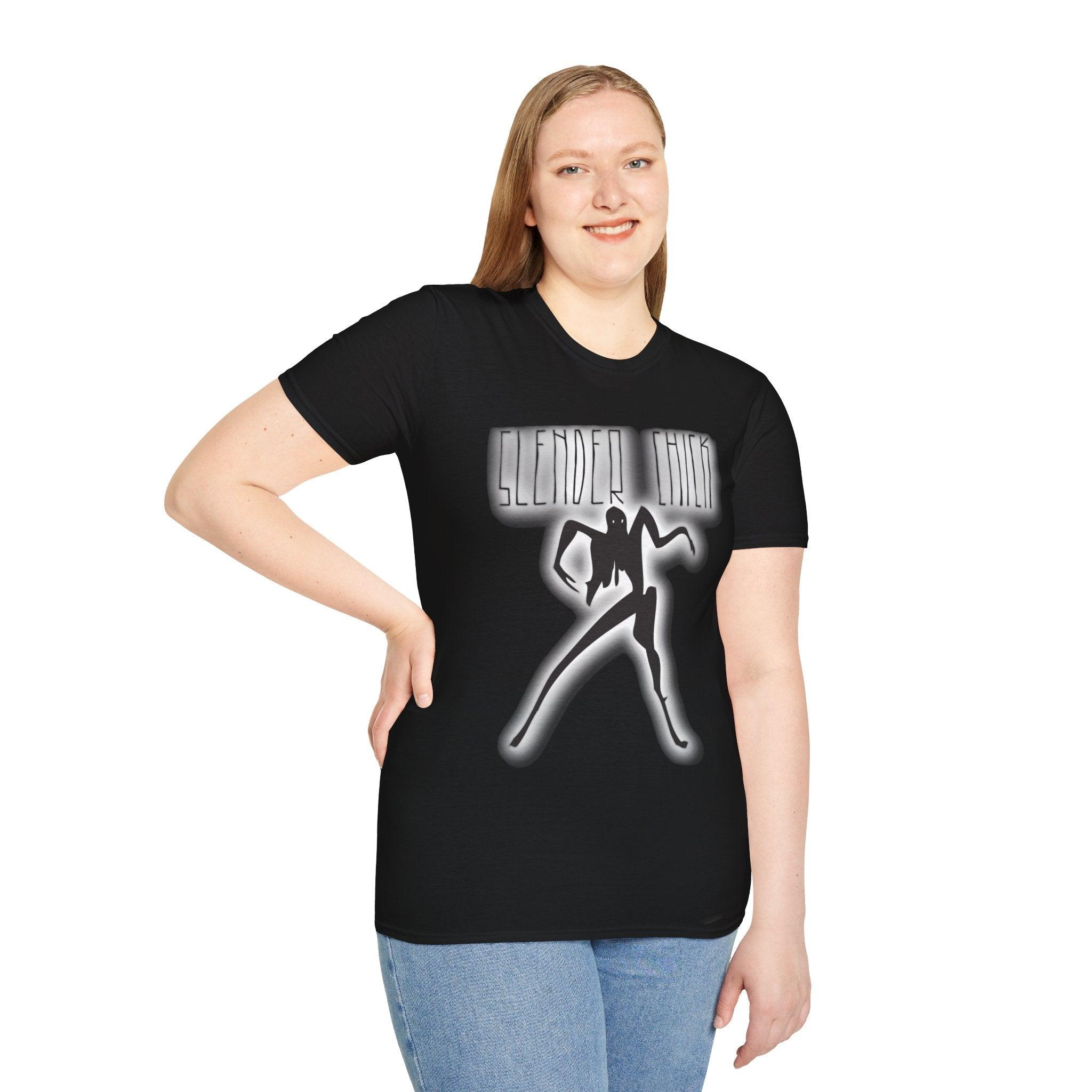 Slender Chick - Softstyle T-Shirt - Witty Twisters Fashions