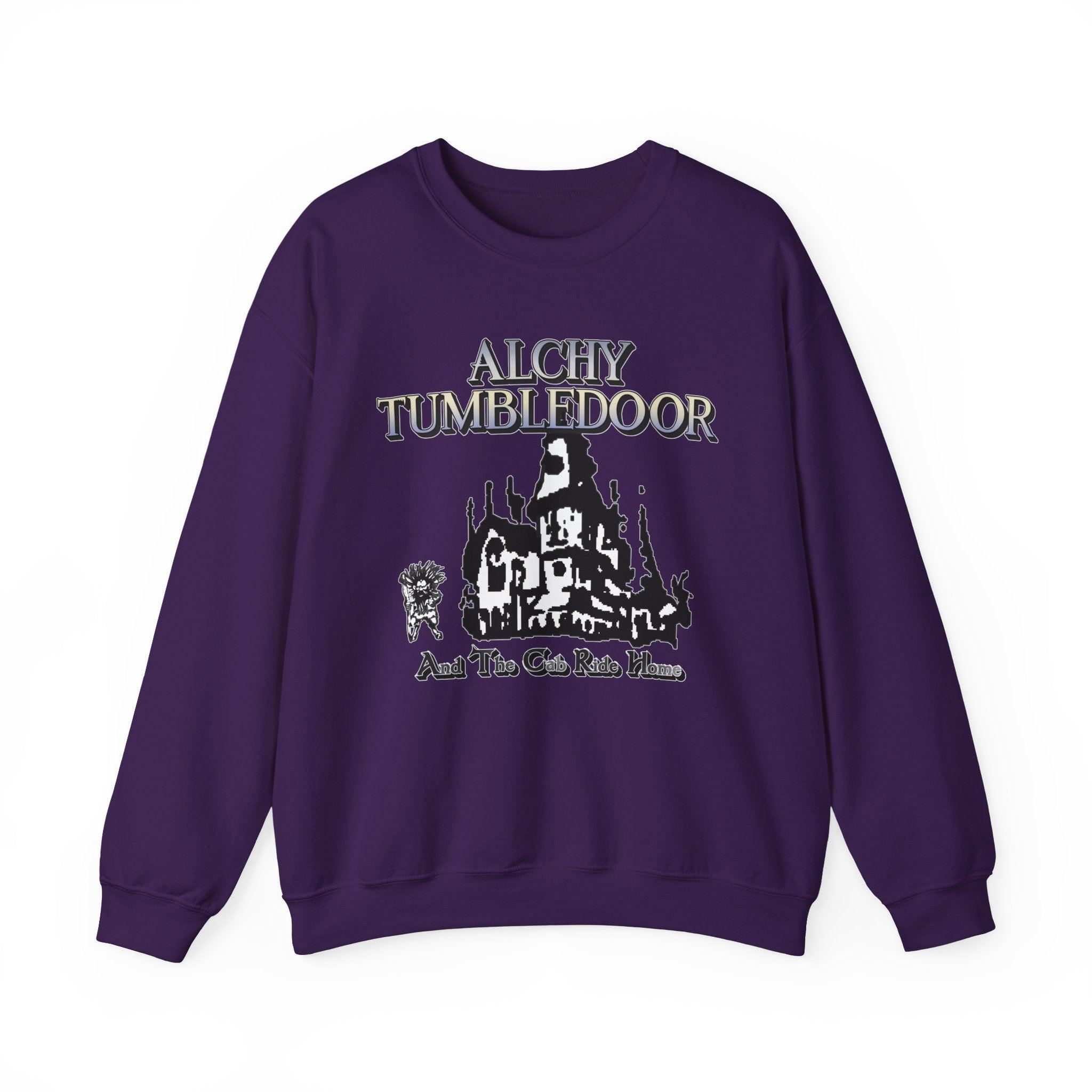 Alchy Tumbledoor And The Cab Ride Home - Sweatshirt - Witty Twisters T-Shirts