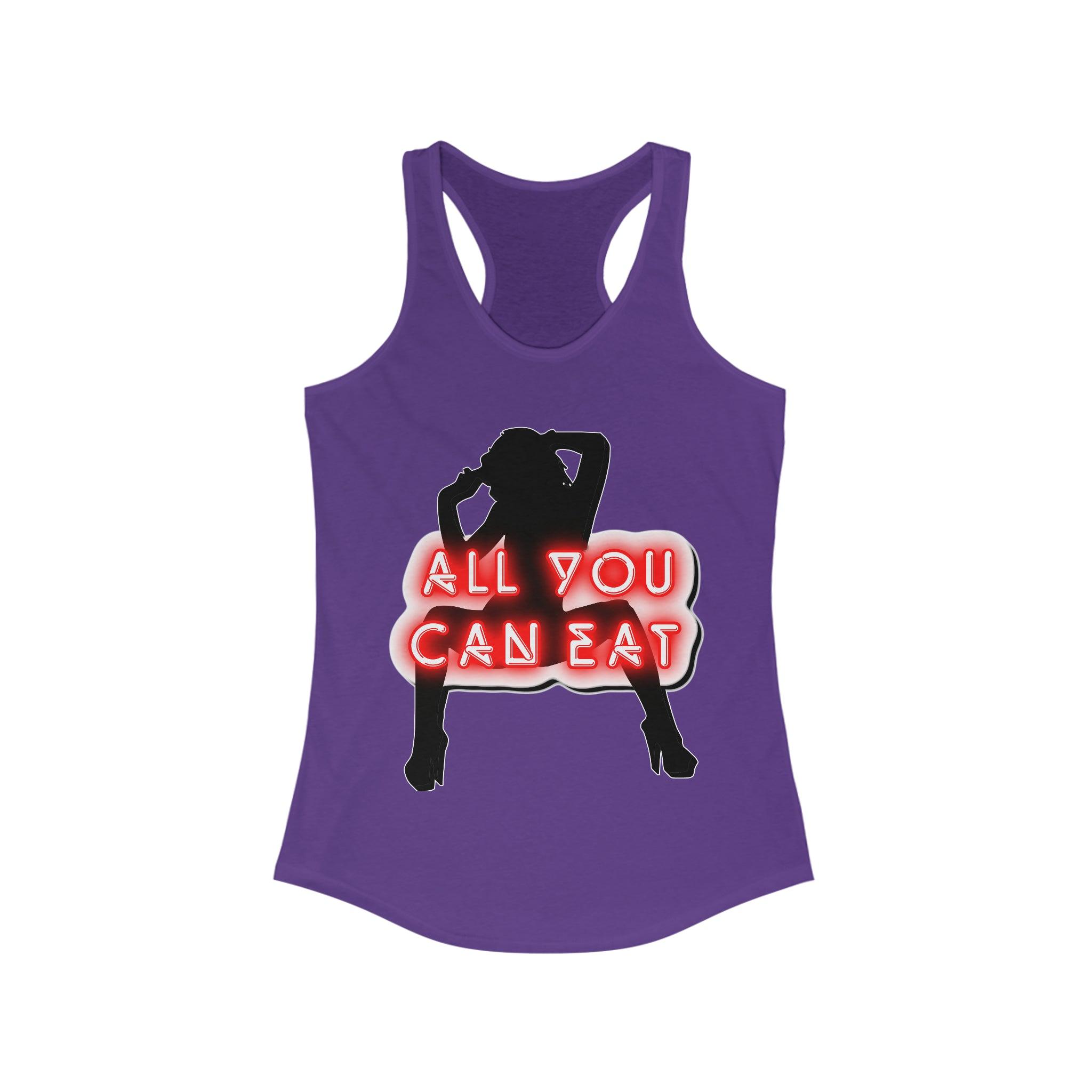 All You Can Eat - Women's Tank Top - Witty Twisters Fashions