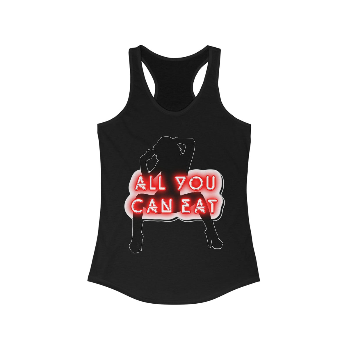 All You Can Eat - Women's Tank Top - Witty Twisters Fashions