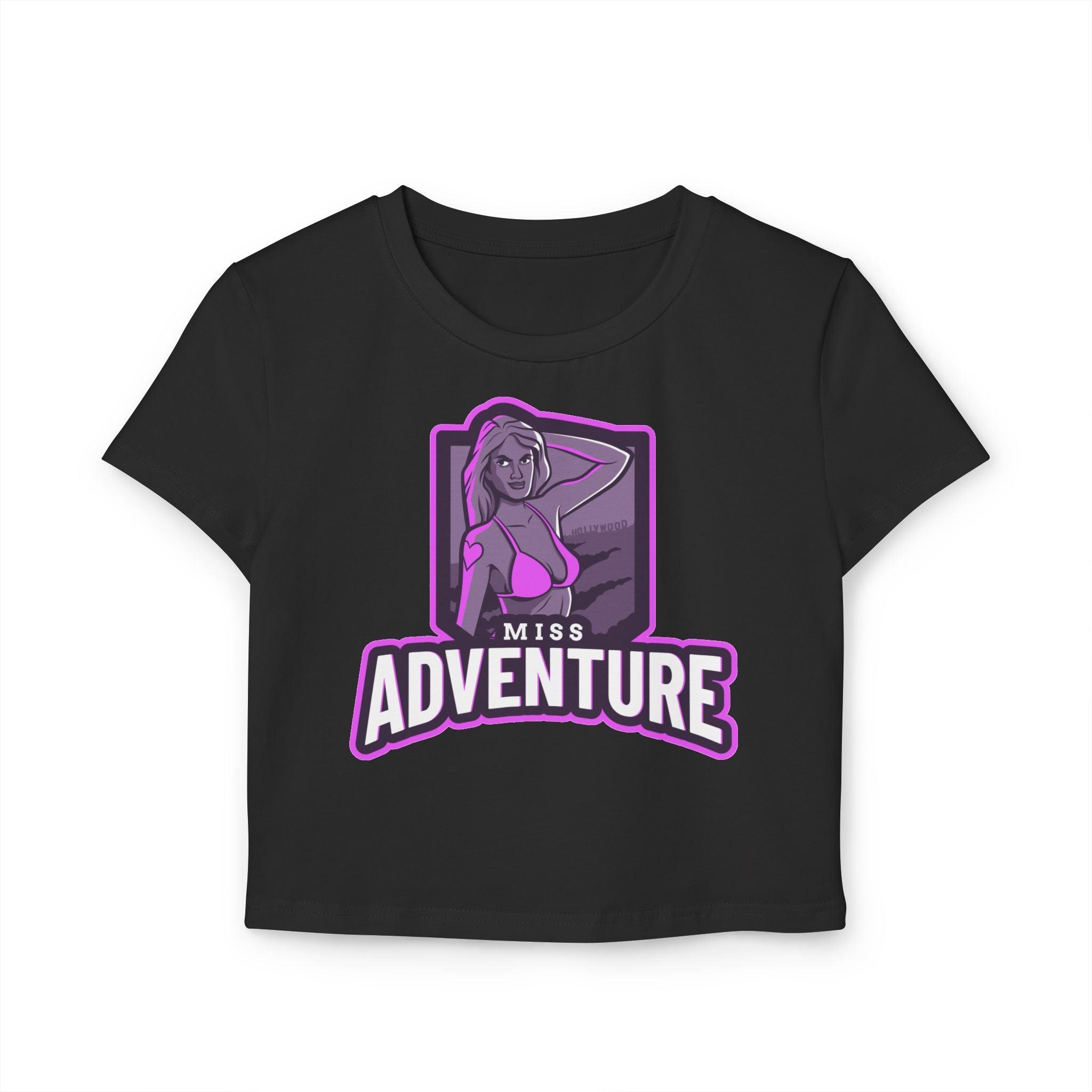 Miss Adventure - Women's Baby Tee - Witty Twisters Fashions