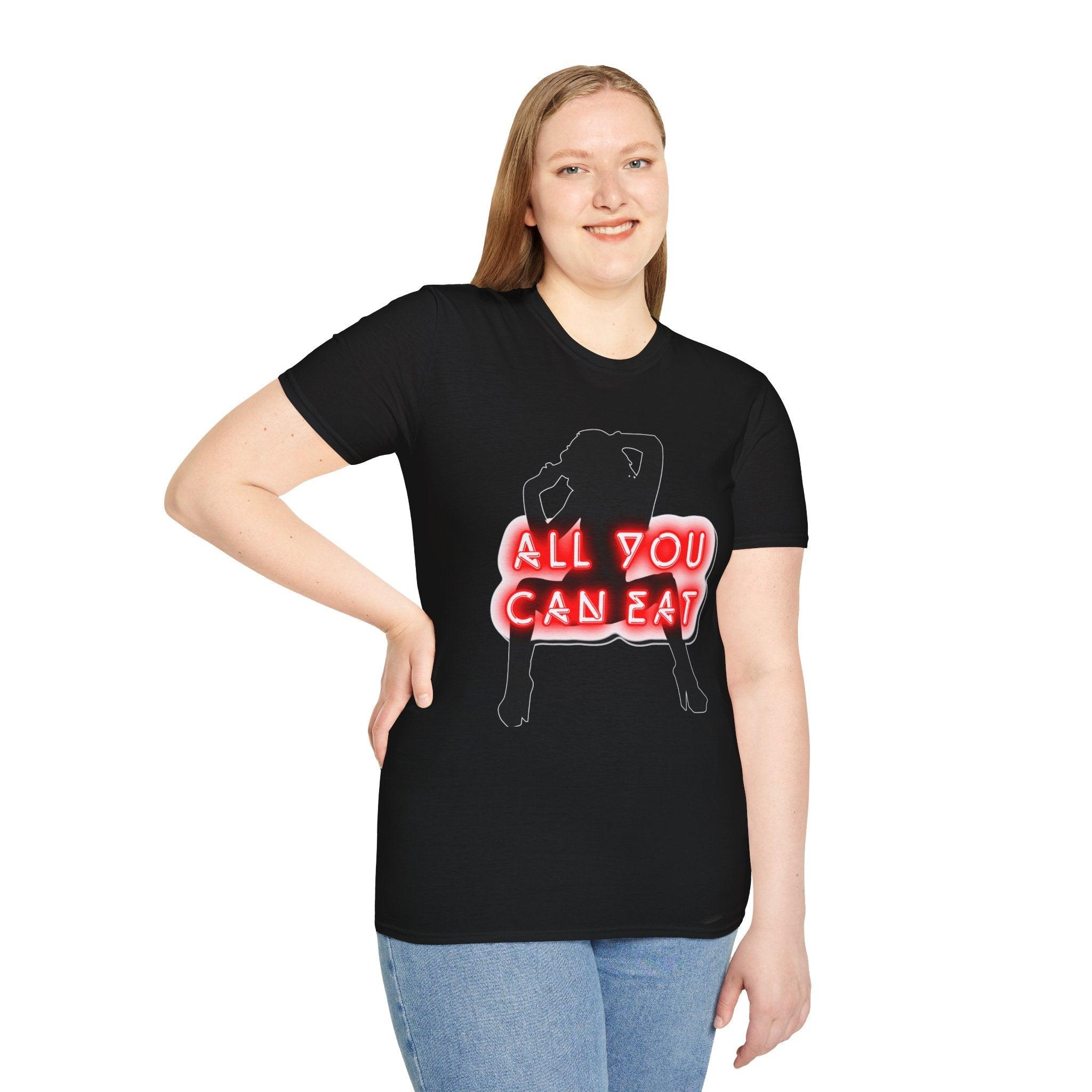 All You Can Eat - Softstyle T-Shirt - Witty Twisters Fashions