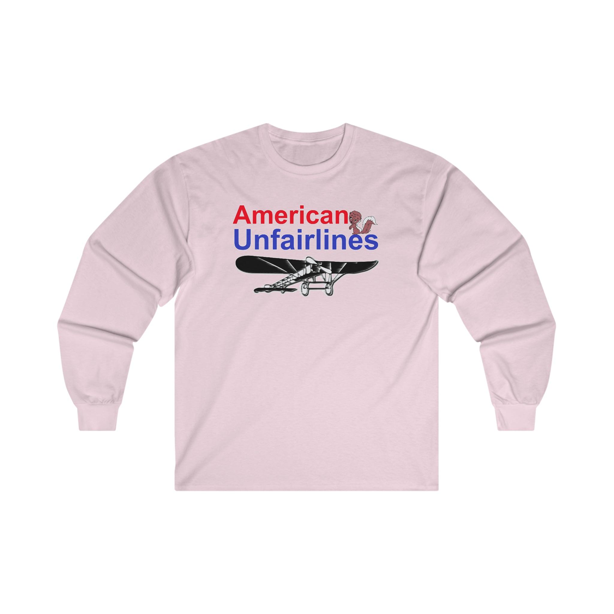 American Unfairlines - Long-Sleeve Tee - Witty Twisters Fashions