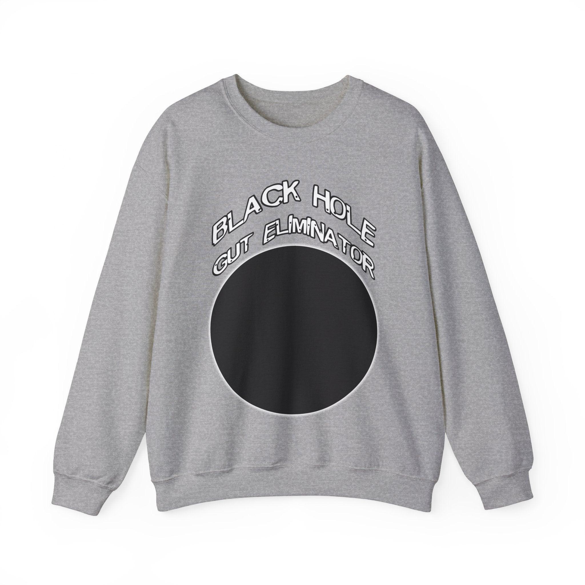 Black Hole Gut Eliminator - Sweatshirt - Witty Twisters Fashions