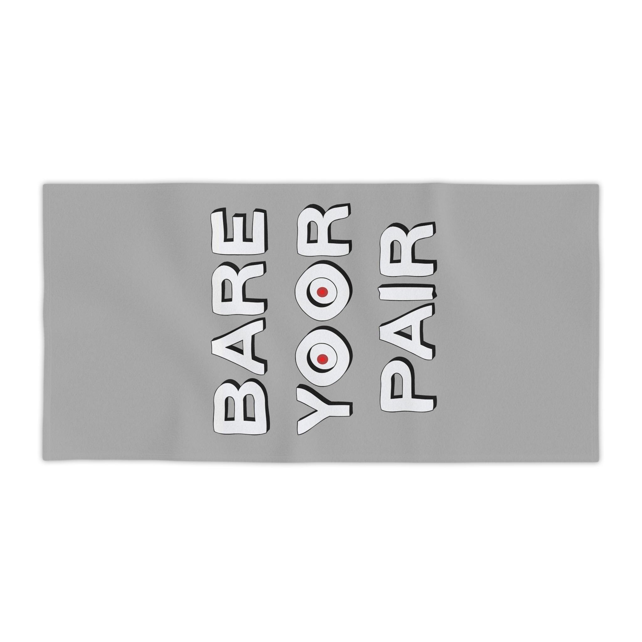 Bare Yoor Pair - Beach Towels - Witty Twisters Fashions