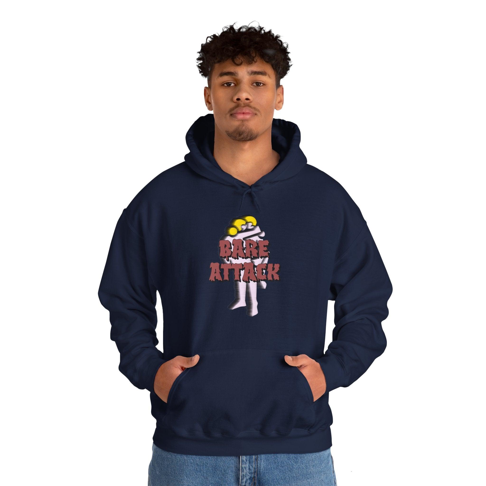 Bare Attack - Hoodie - Witty Twisters Fashions