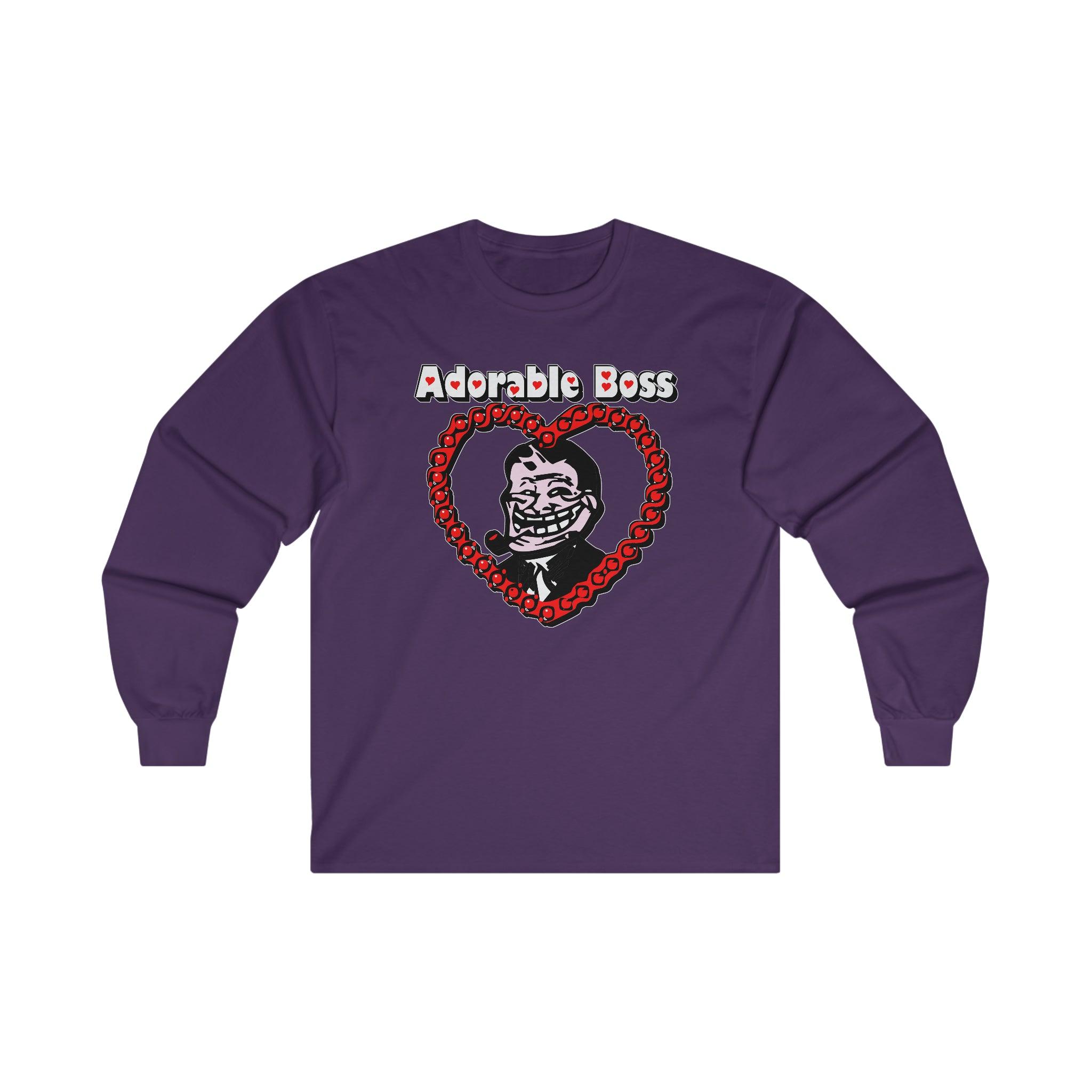 Adorable Boss - Long-Sleeve Tee - Witty Twisters T-Shirts