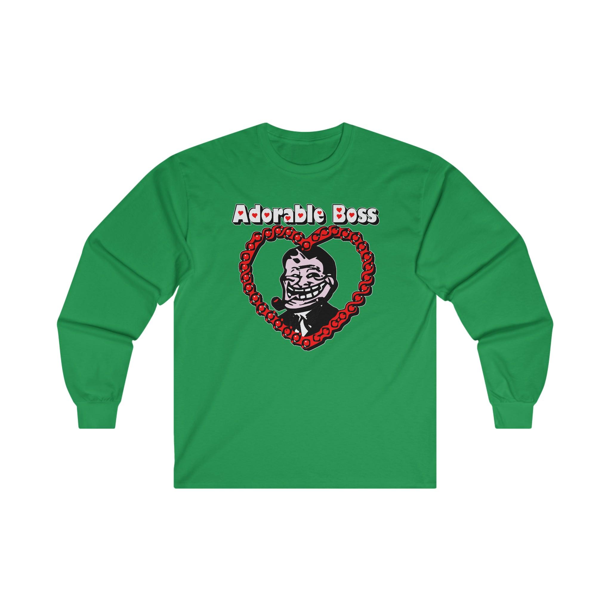 Adorable Boss - Long-Sleeve Tee - Witty Twisters T-Shirts