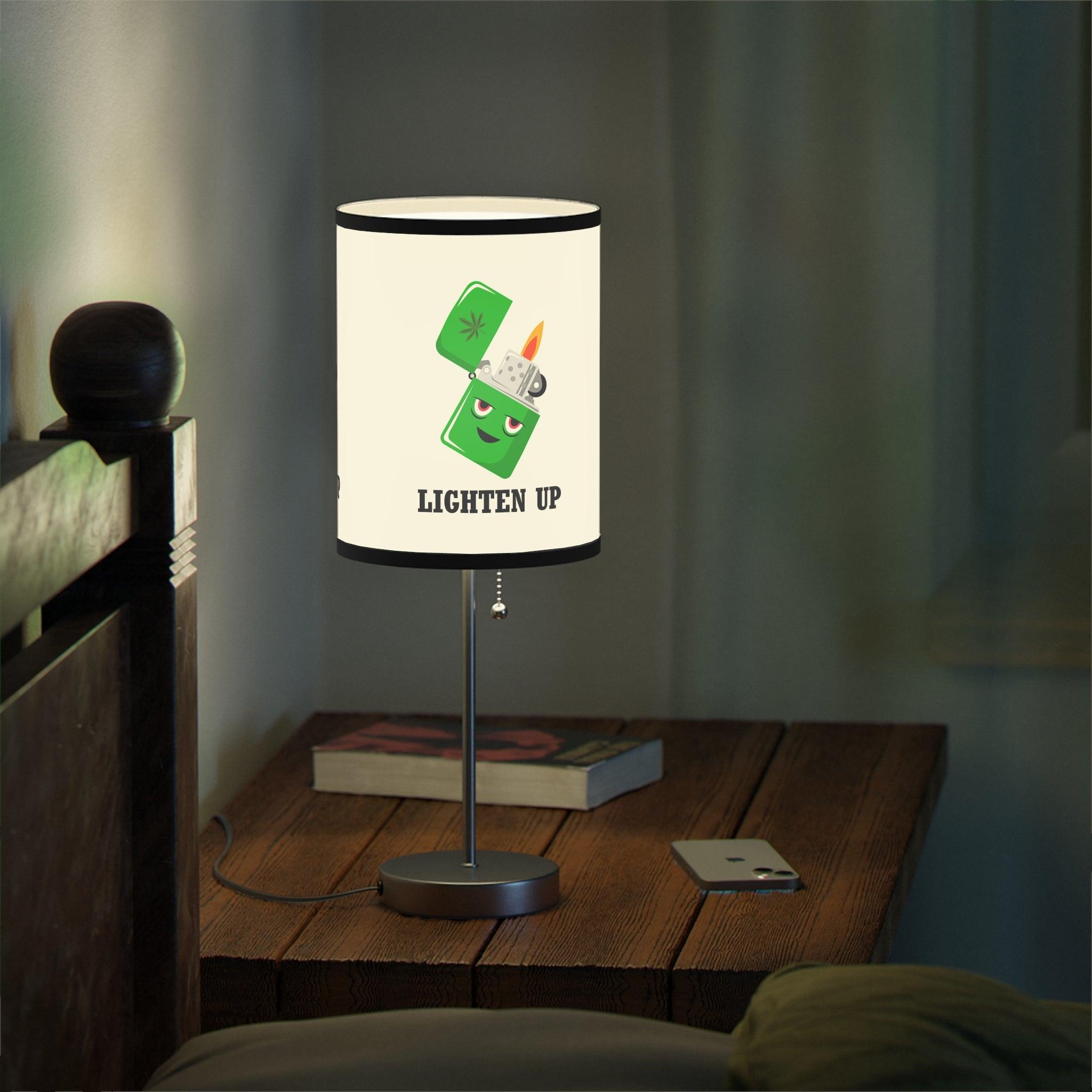 Lighten Up - Lamp on a Stand - Witty Twisters Fashions