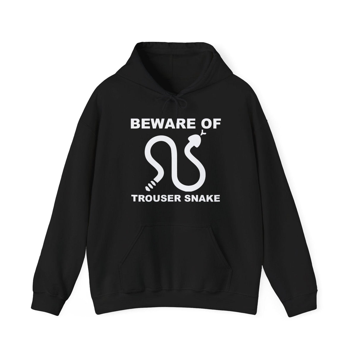 Beware Of Trouser Snake - Hoodie - Witty Twisters Fashions