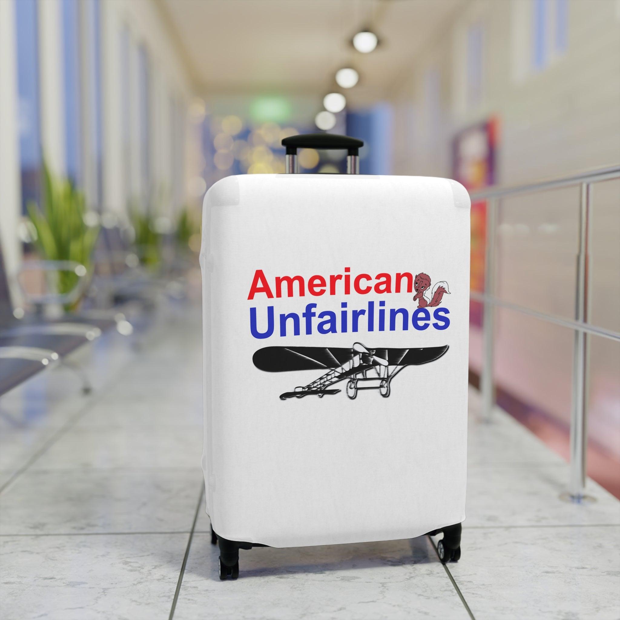 American Unfairlines - Luggage Cover - Witty Twisters Fashions