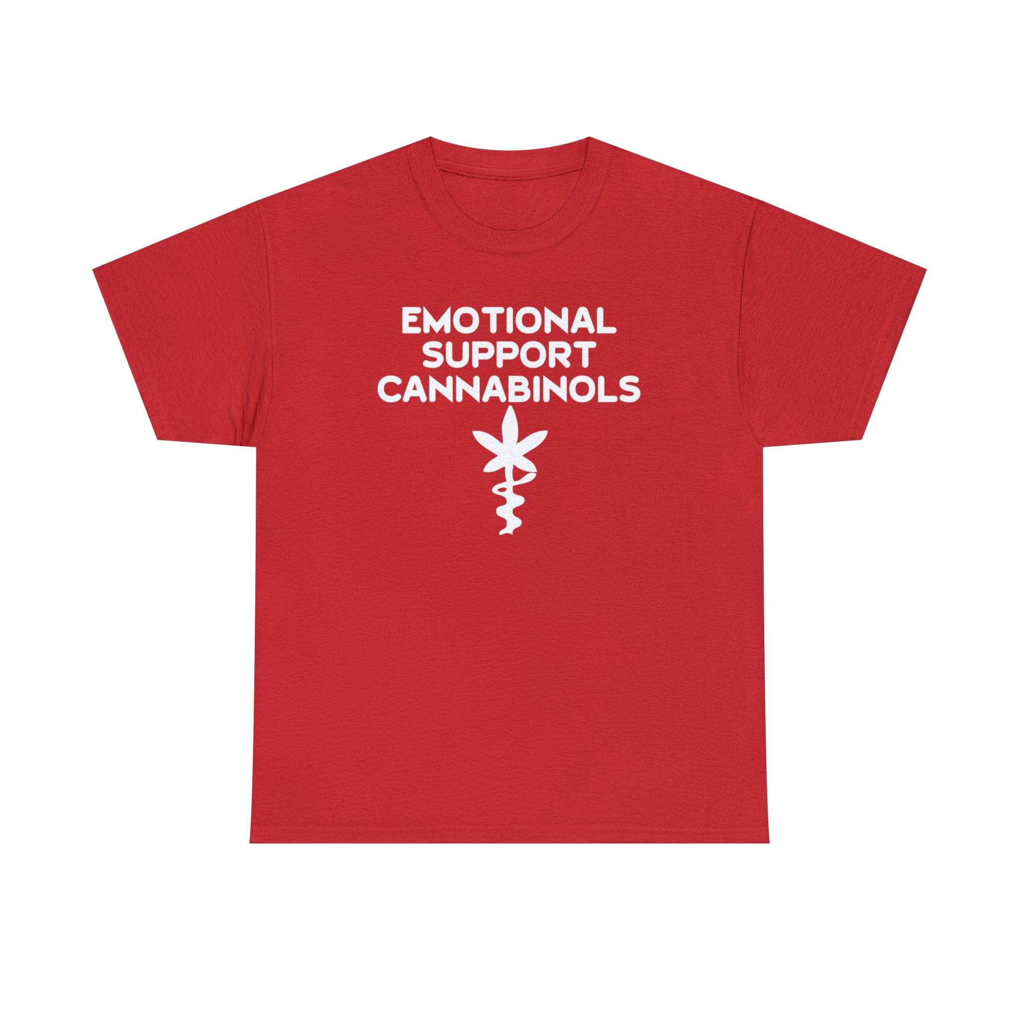 Emotional Support Cannabinols - T-Shirt - Witty Twisters Fashions