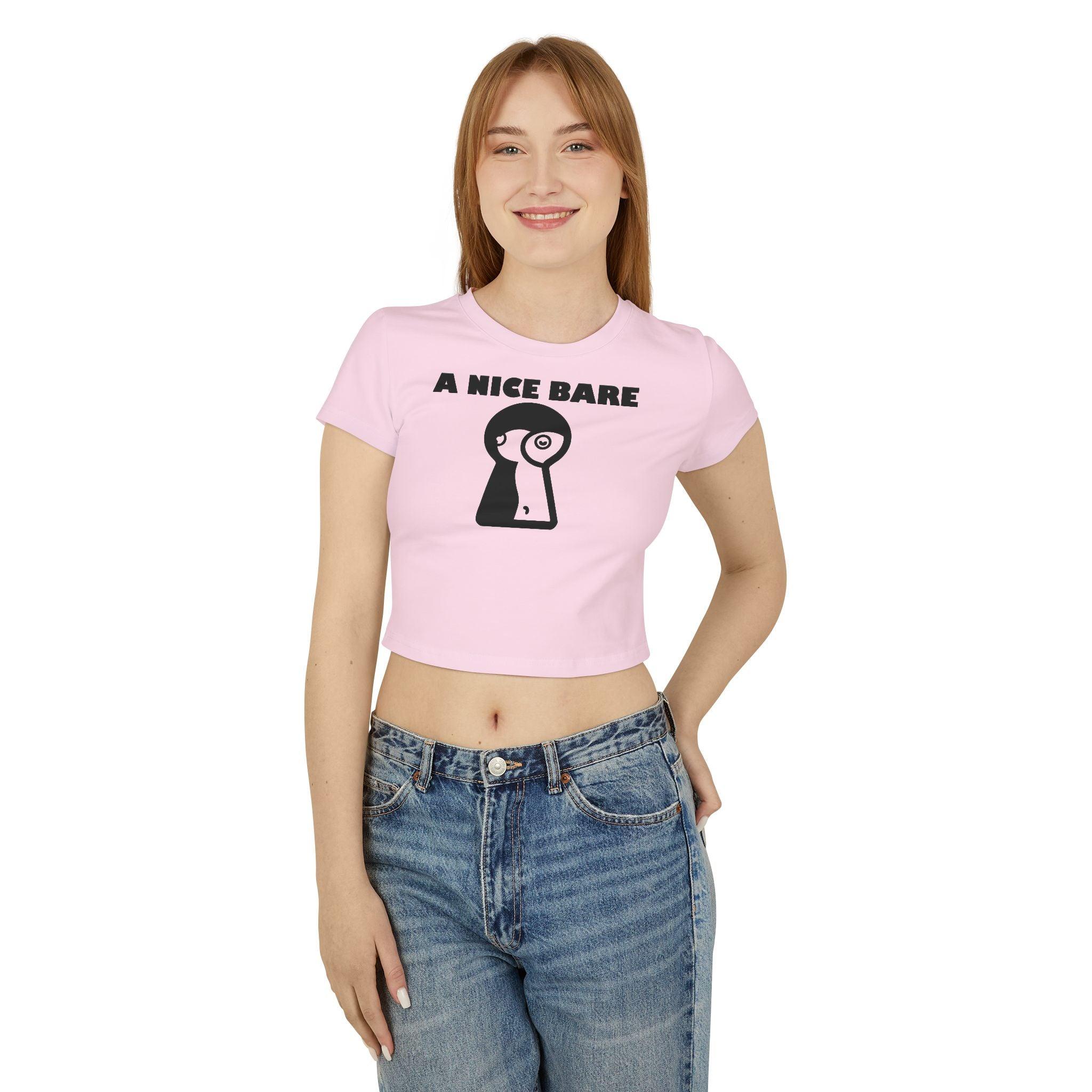 A Nice Bare - Women's Baby Tee - Witty Twisters Fashions