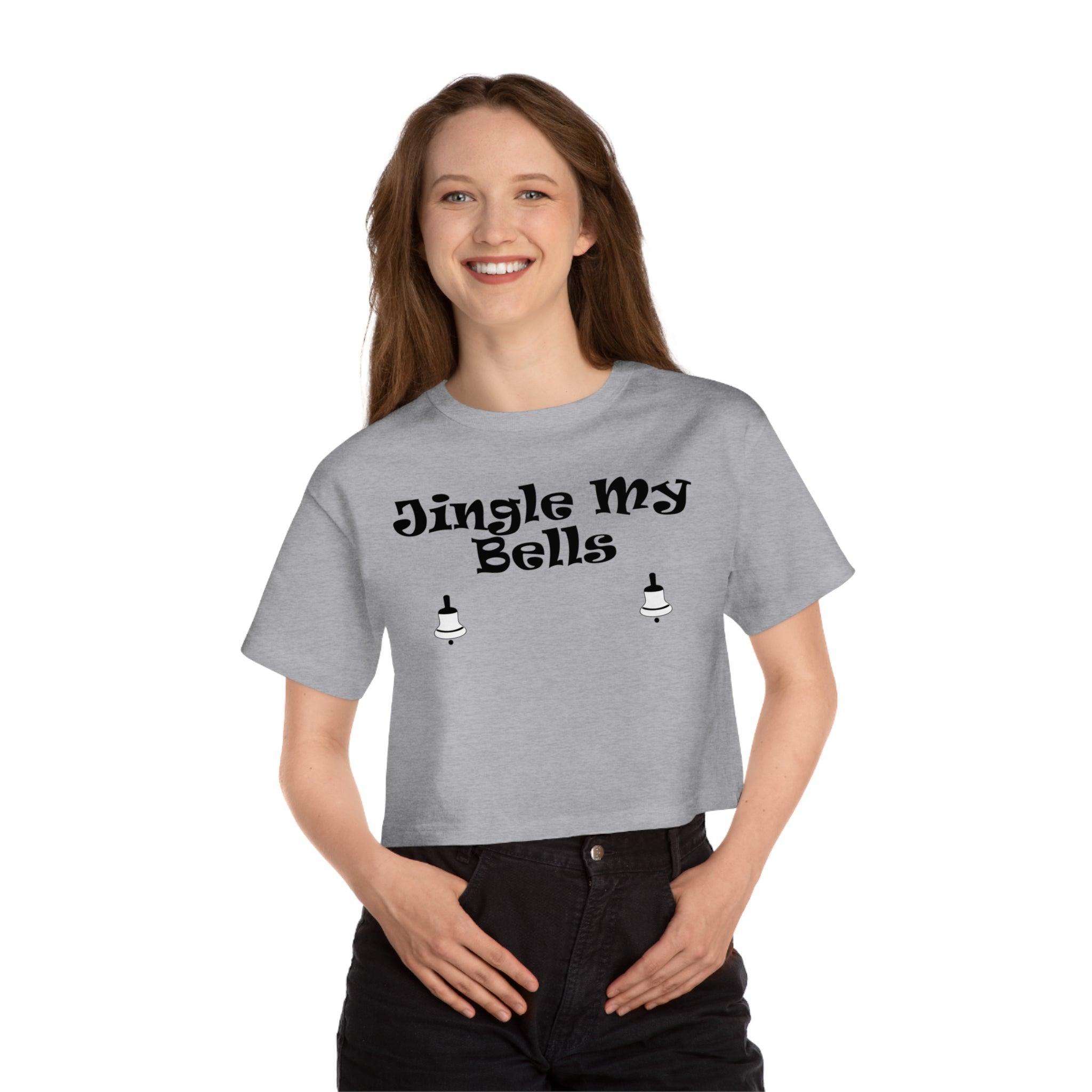 Jingle My Bells - Women's Crop Top - Witty Twisters Fashions