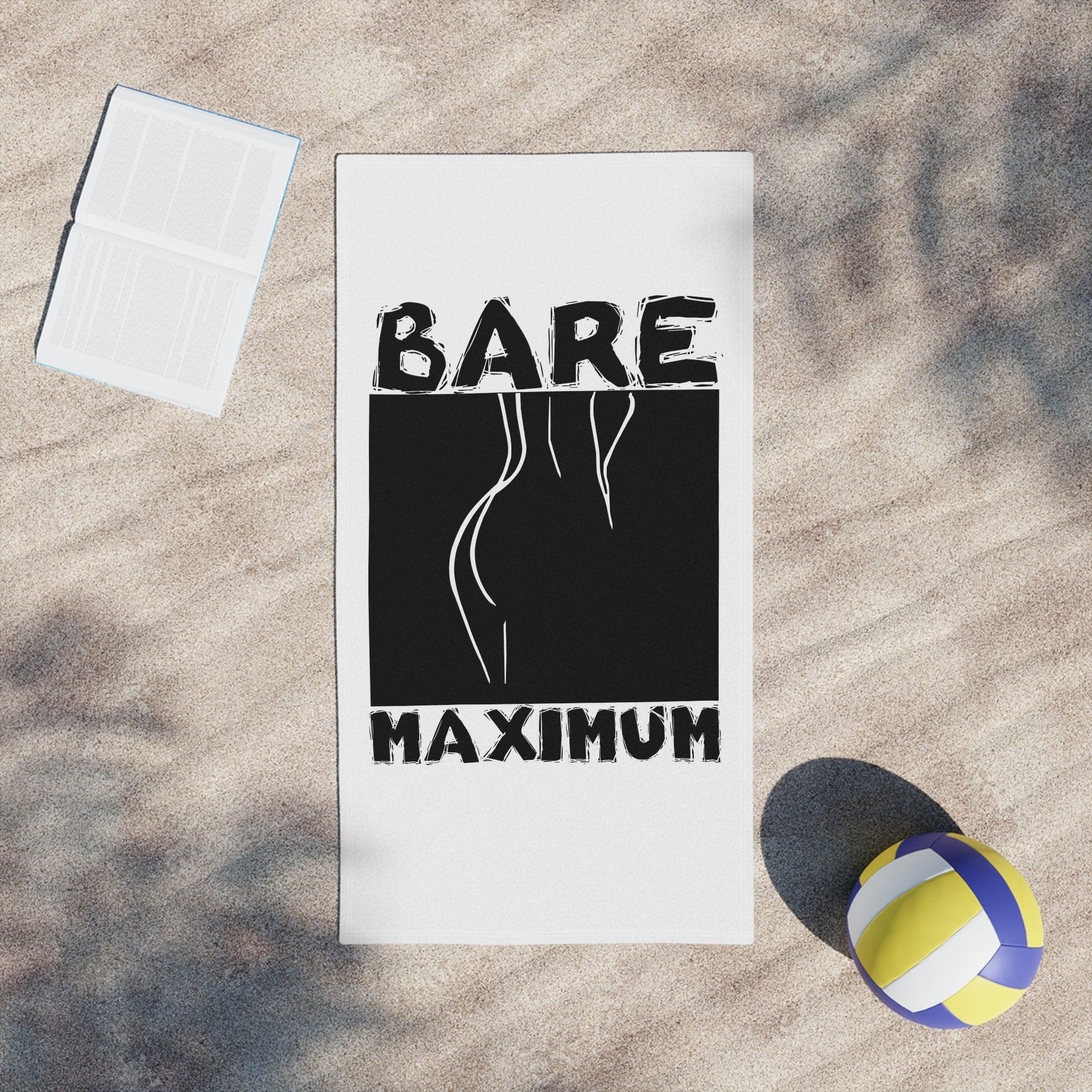 Bare Maximum - Beach Towels - Witty Twisters Fashions