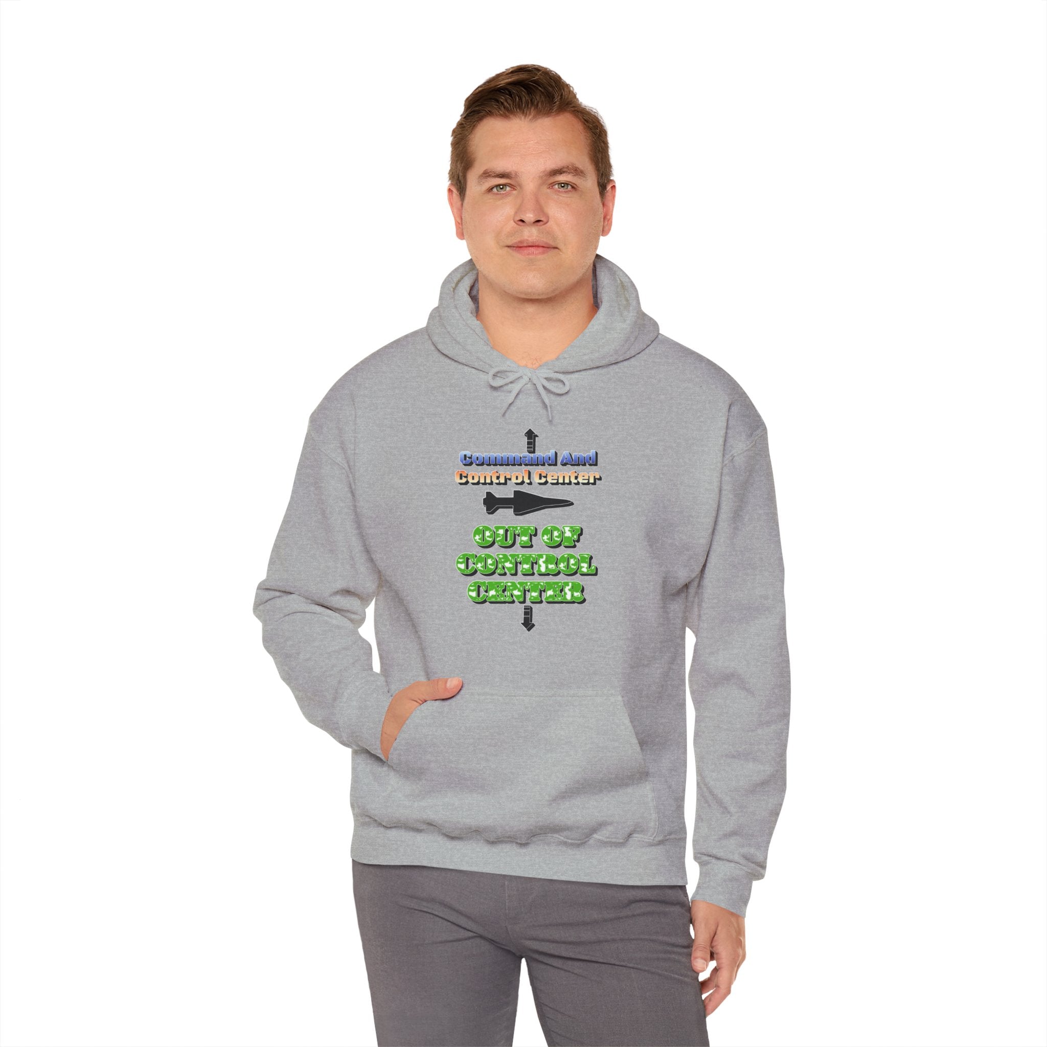 Command And Control Center Out Of Control Center - Hoodie