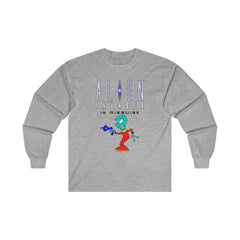 Alien Invader In Disguise - Long-Sleeve Tee - Witty Twisters Fashions