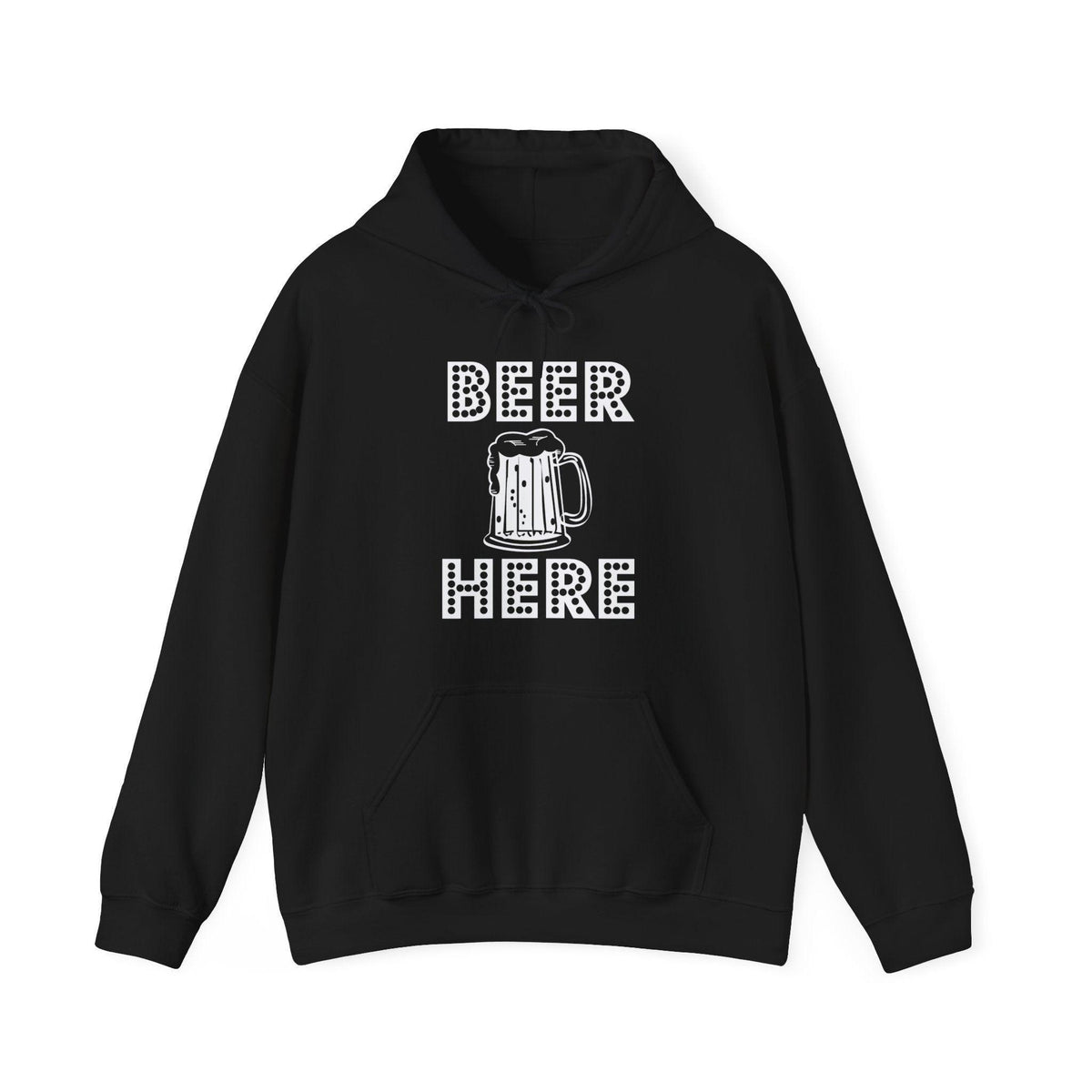 Beer Here - Hoodie - Witty Twisters Fashions