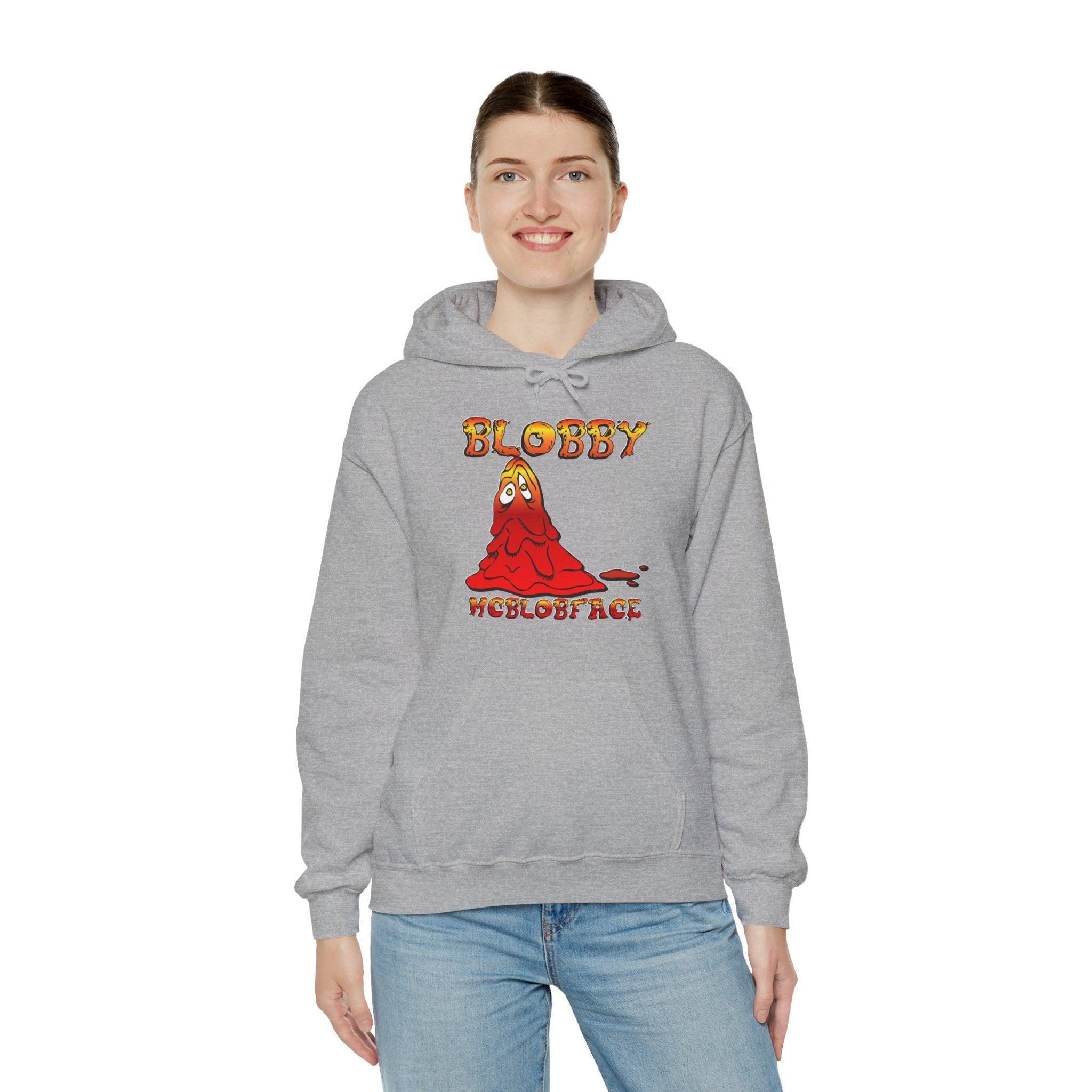 Blobby McBlobface - Hoodie - Witty Twisters Fashions