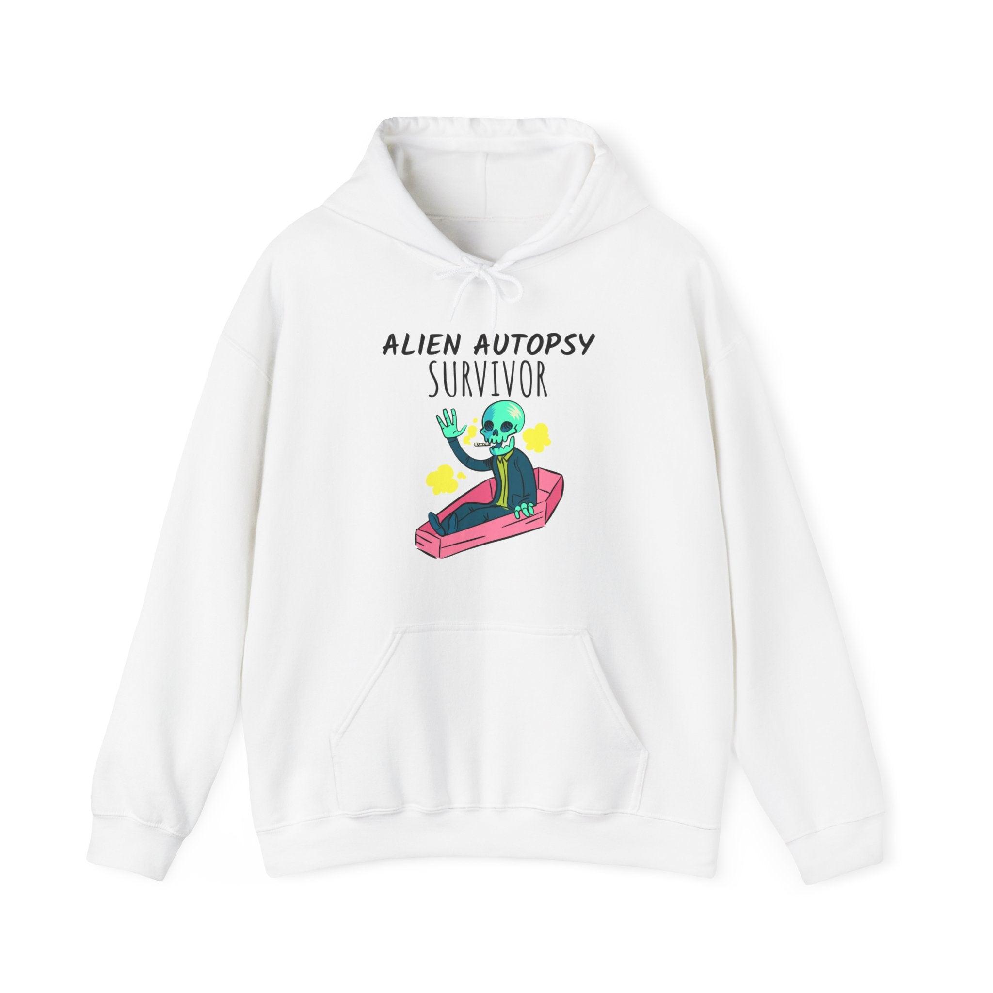 Alien Autopsy Survivor - Hoodie - Witty Twisters Fashions