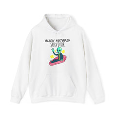 Alien Autopsy Survivor - Hoodie - Witty Twisters Fashions