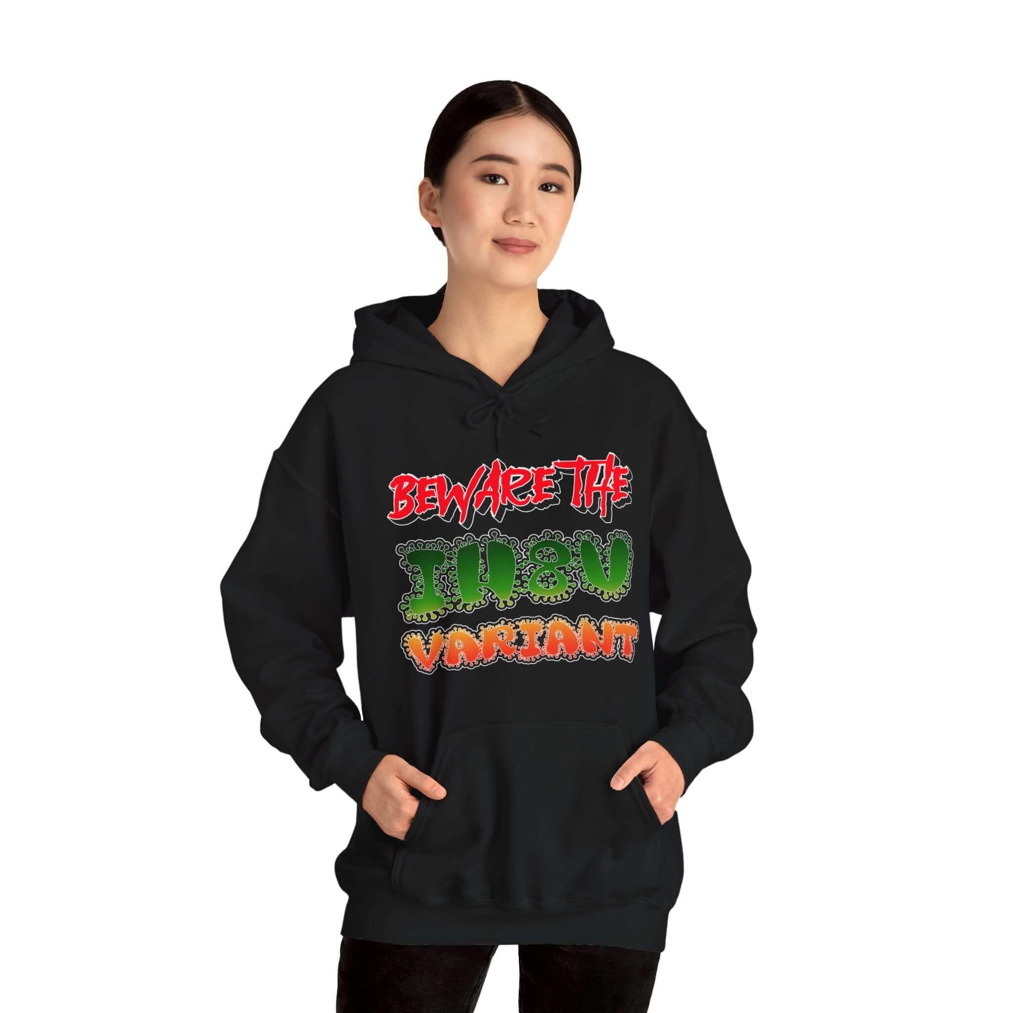 Beware The IH8U Variant - Hoodie - Witty Twisters Fashions