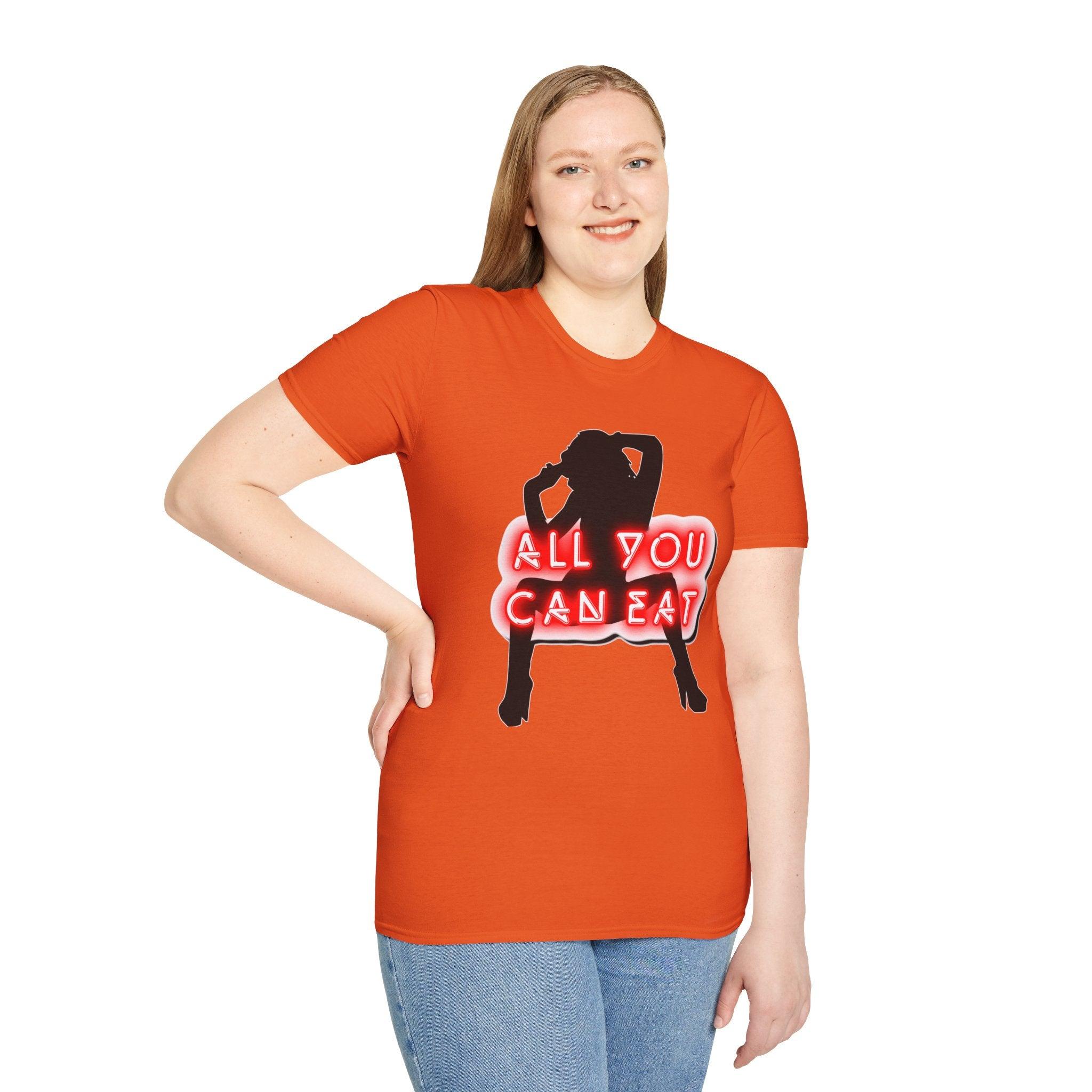 All You Can Eat - Softstyle T-Shirt - Witty Twisters Fashions