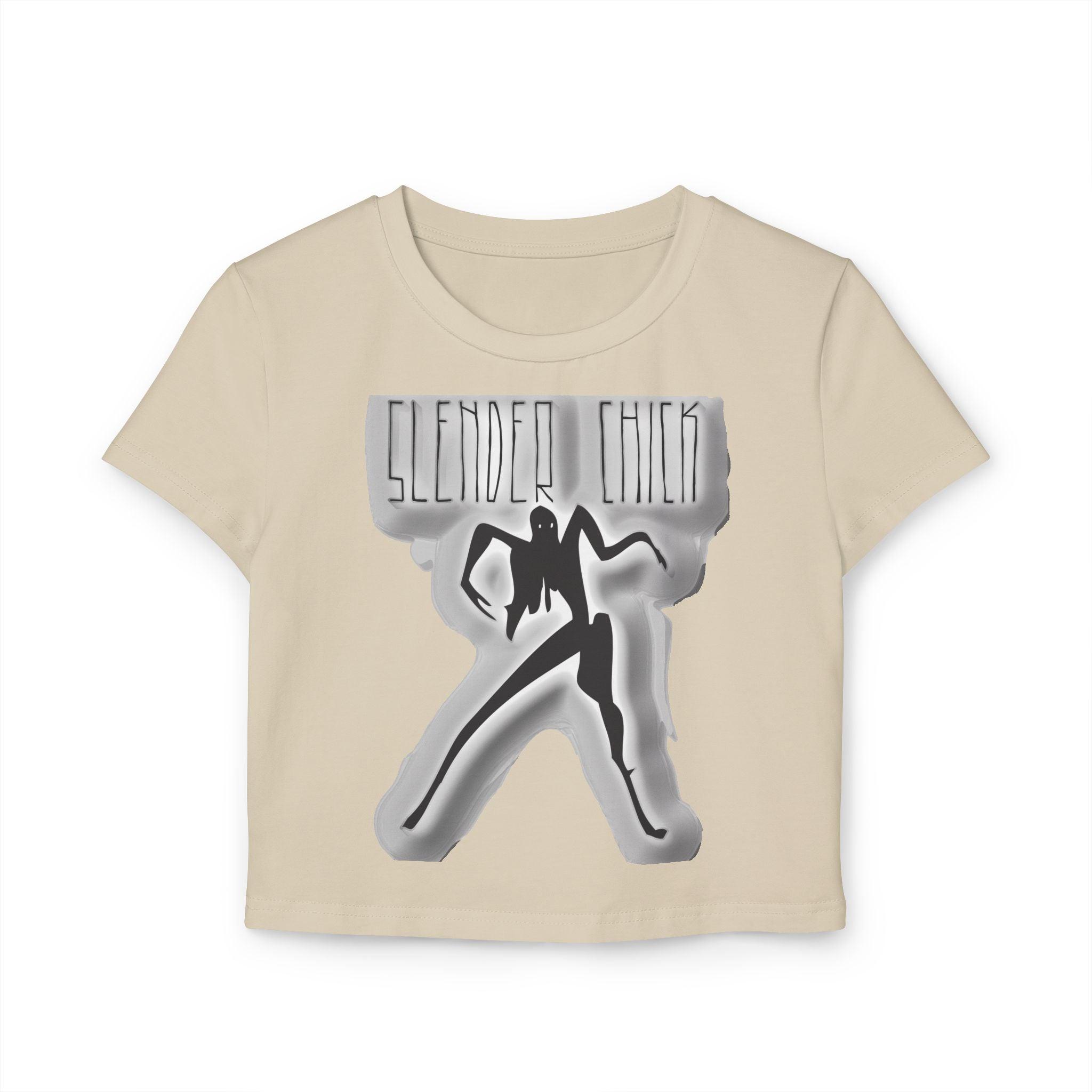 Slender Chick - Women's Baby Tee - Witty Twisters Fashions