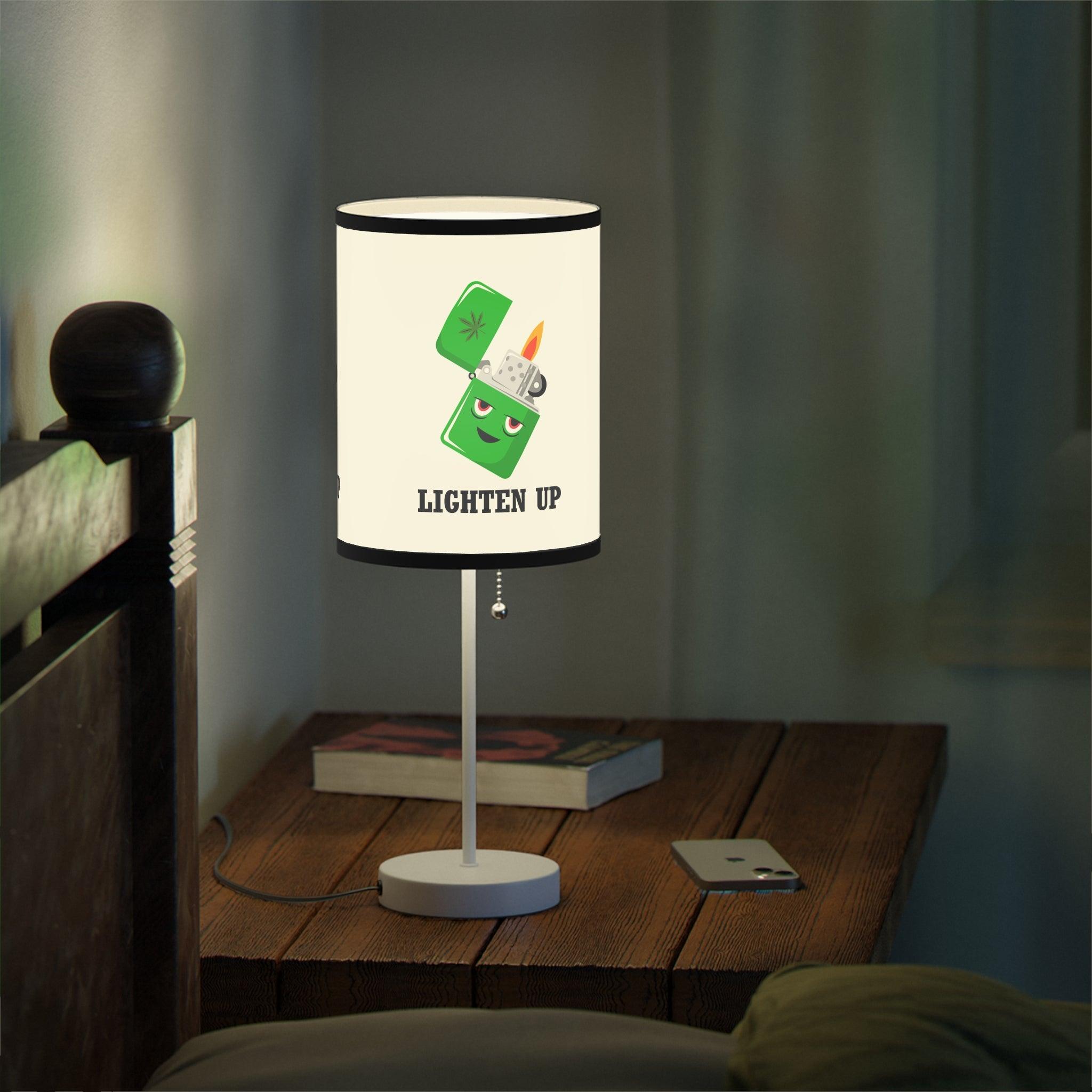 Lighten Up - Lamp on a Stand - Witty Twisters Fashions