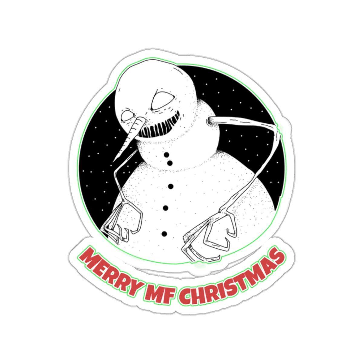 Merry MF Christmas - Kiss-Cut Stickers