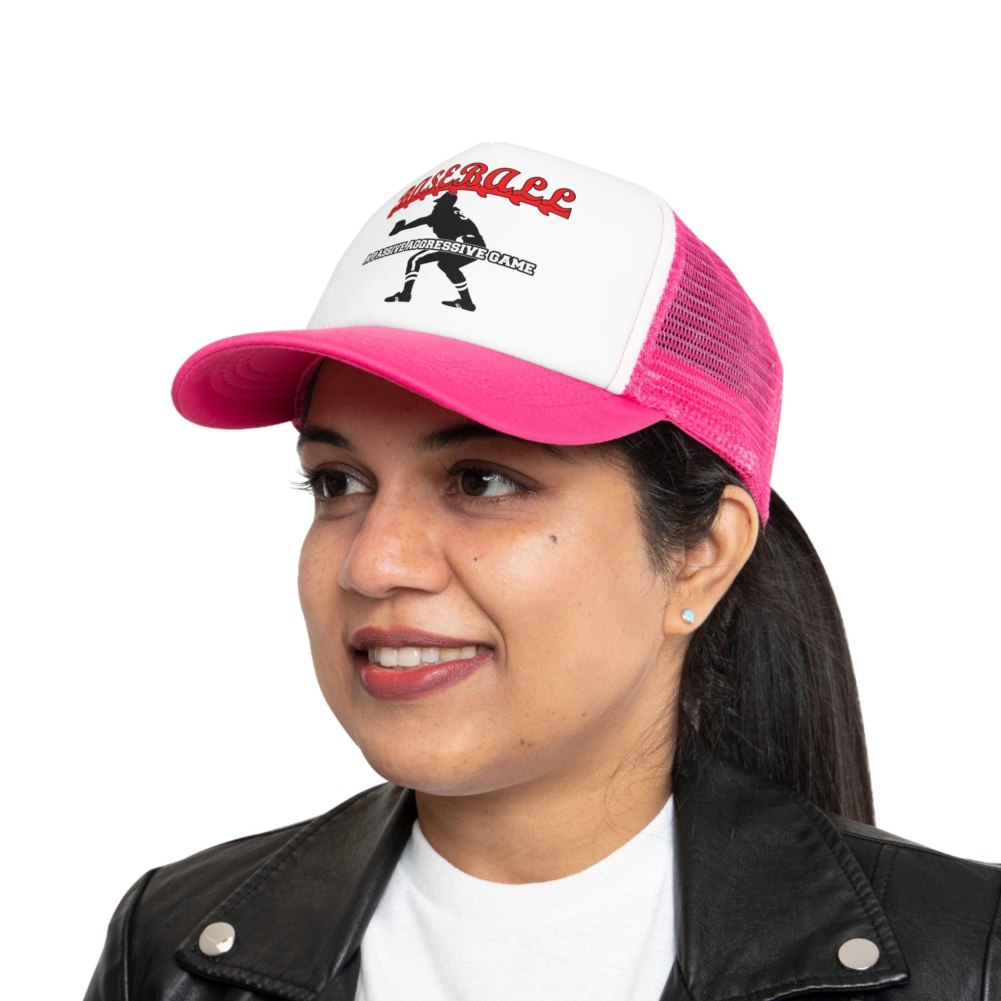 Baseball A passive aggressive game - Mesh Baseball Cap