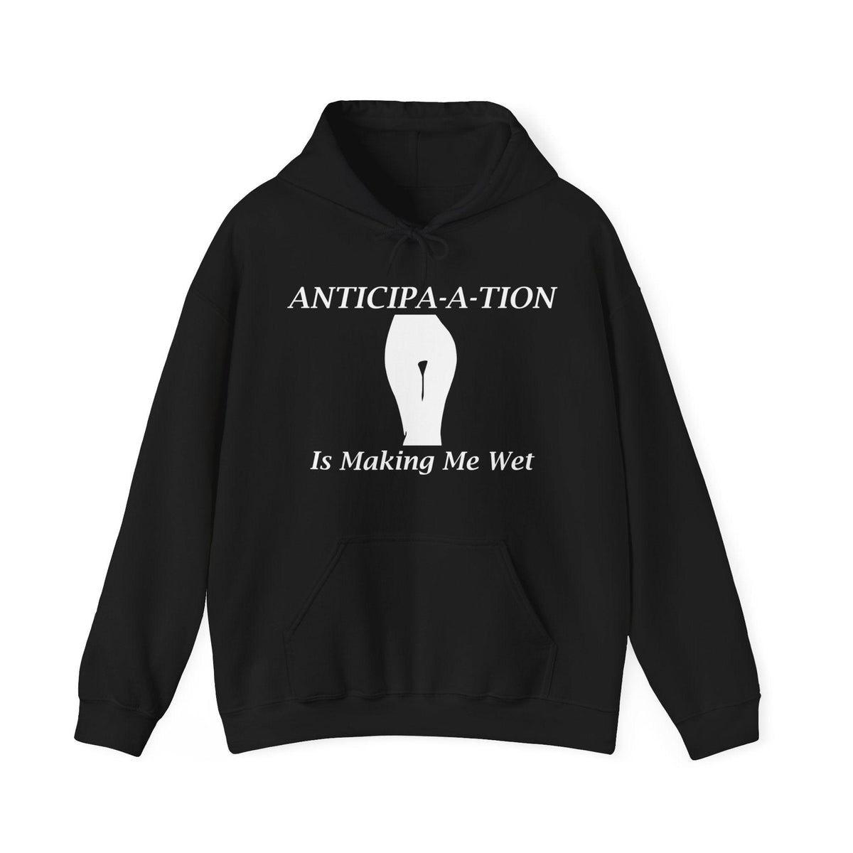 Anticipa-a-tion Is Making Me Wet - Hoodie - Witty Twisters Fashions