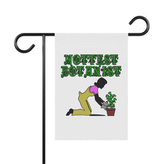 Hottest Botanist - Garden and House Banner - Witty Twisters Fashions