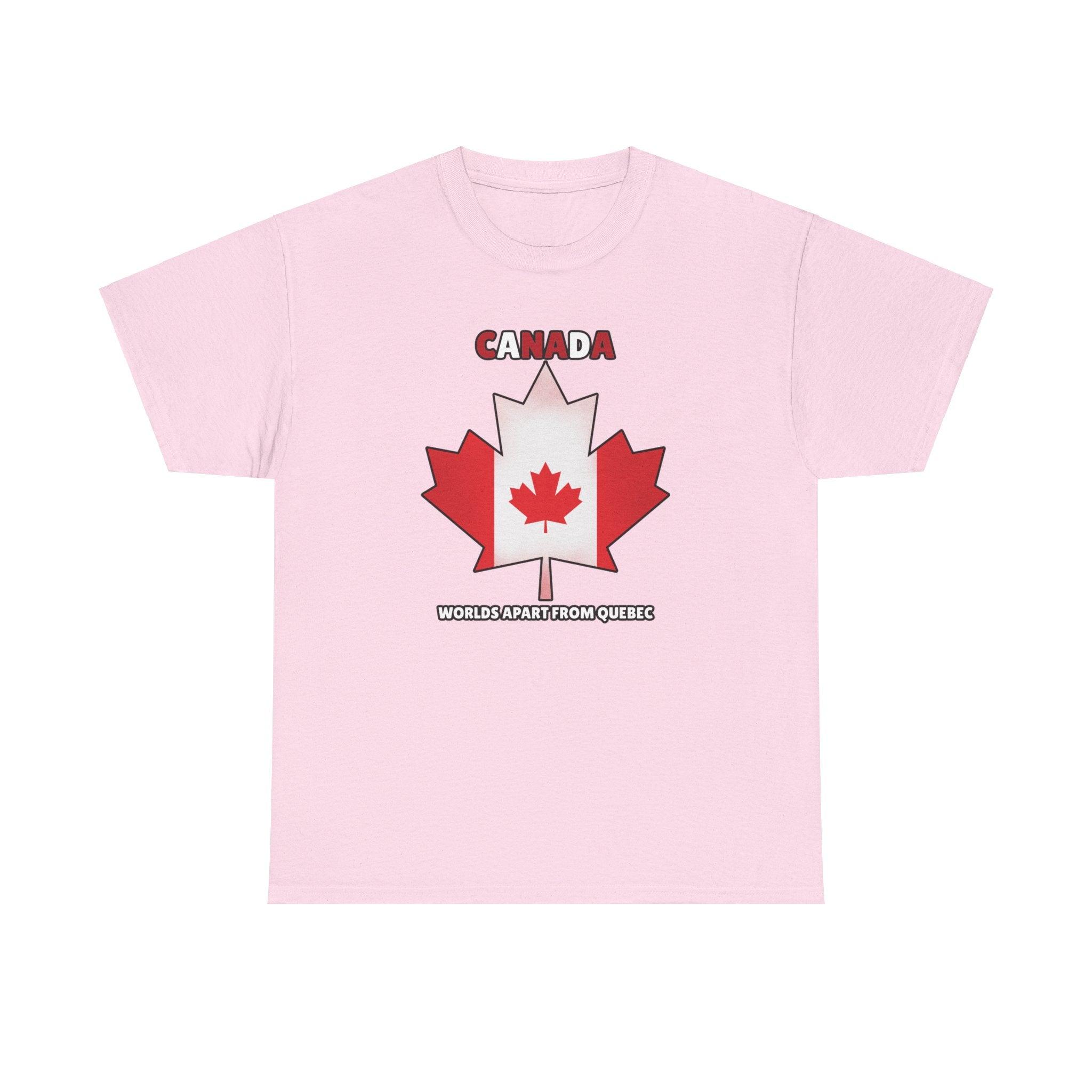 Canada Worlds apart from Quebec - T-shirt - Witty Twisters Fashions