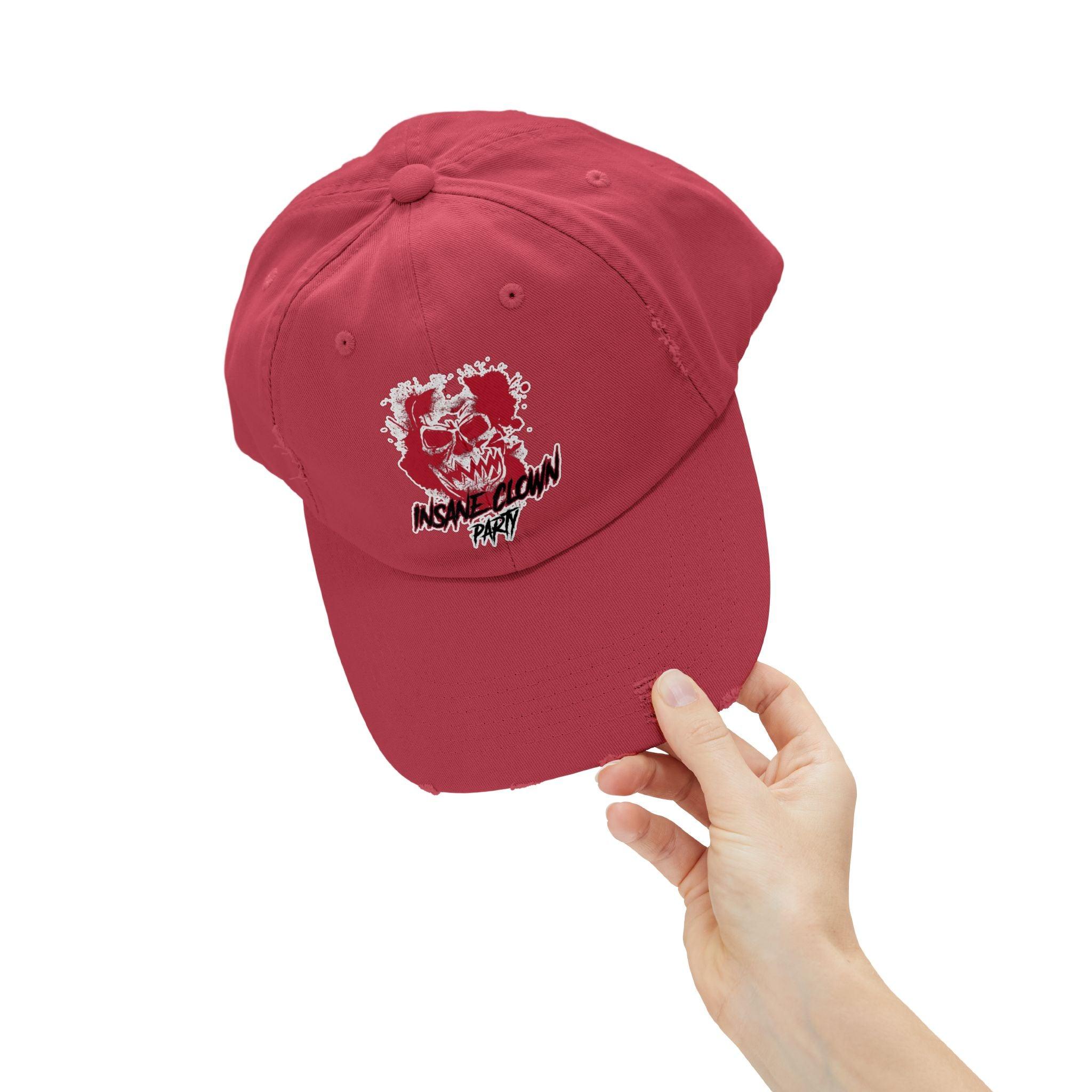 Insane Clown Party - Distressed Baseball Cap - Witty Twisters Fashions