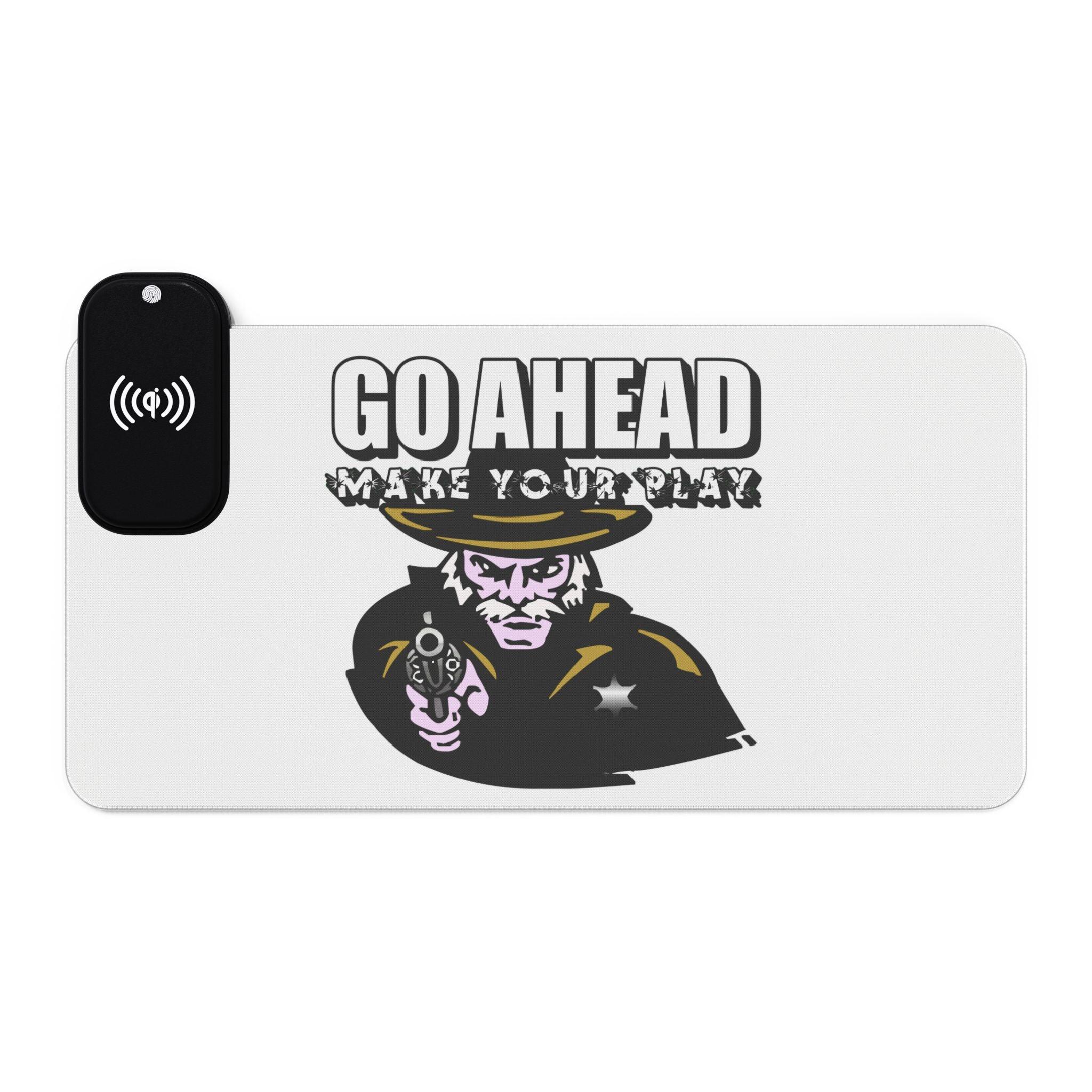 Go Ahead Make Your Play - LED Gaming Mouse Pad - Witty Twisters Fashions