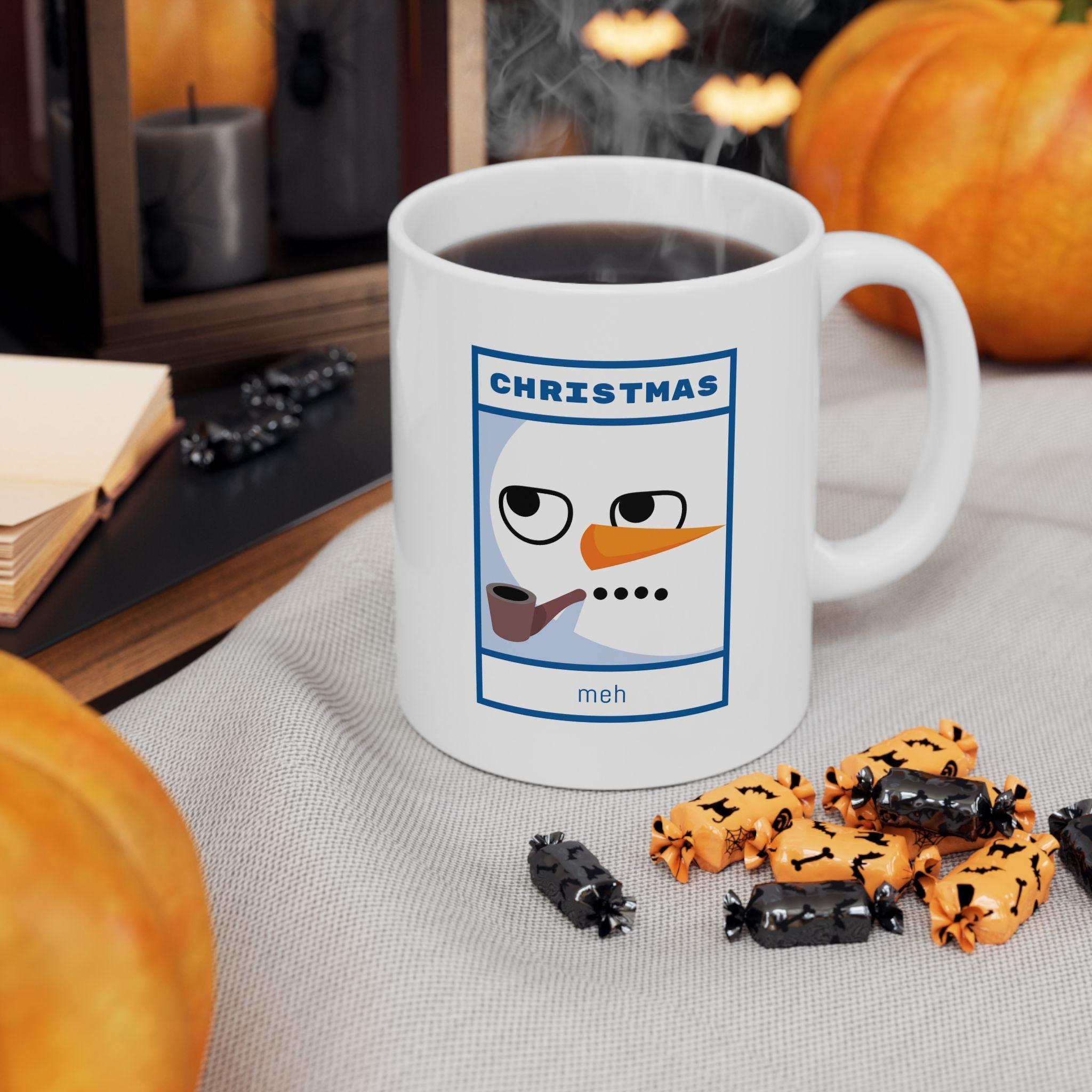 Christmas meh - Ceramic Coffee Mug 11oz, 15oz