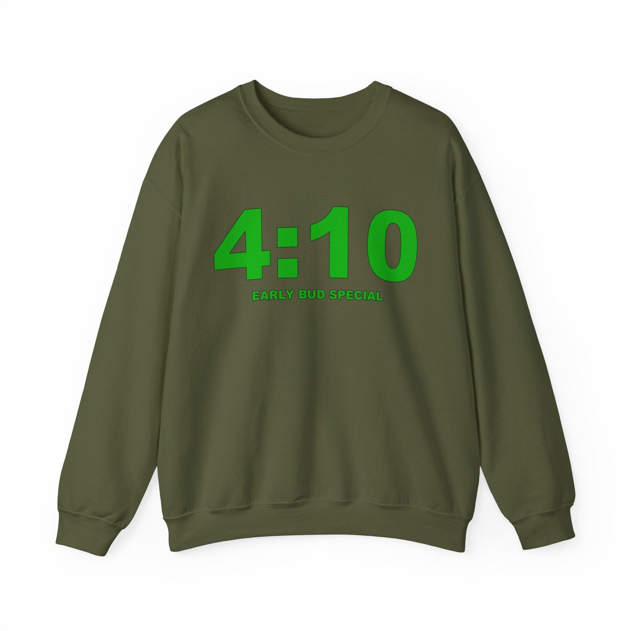 4:10 Early Bud Special (Sweatshirt) - Witty Twisters T-Shirts