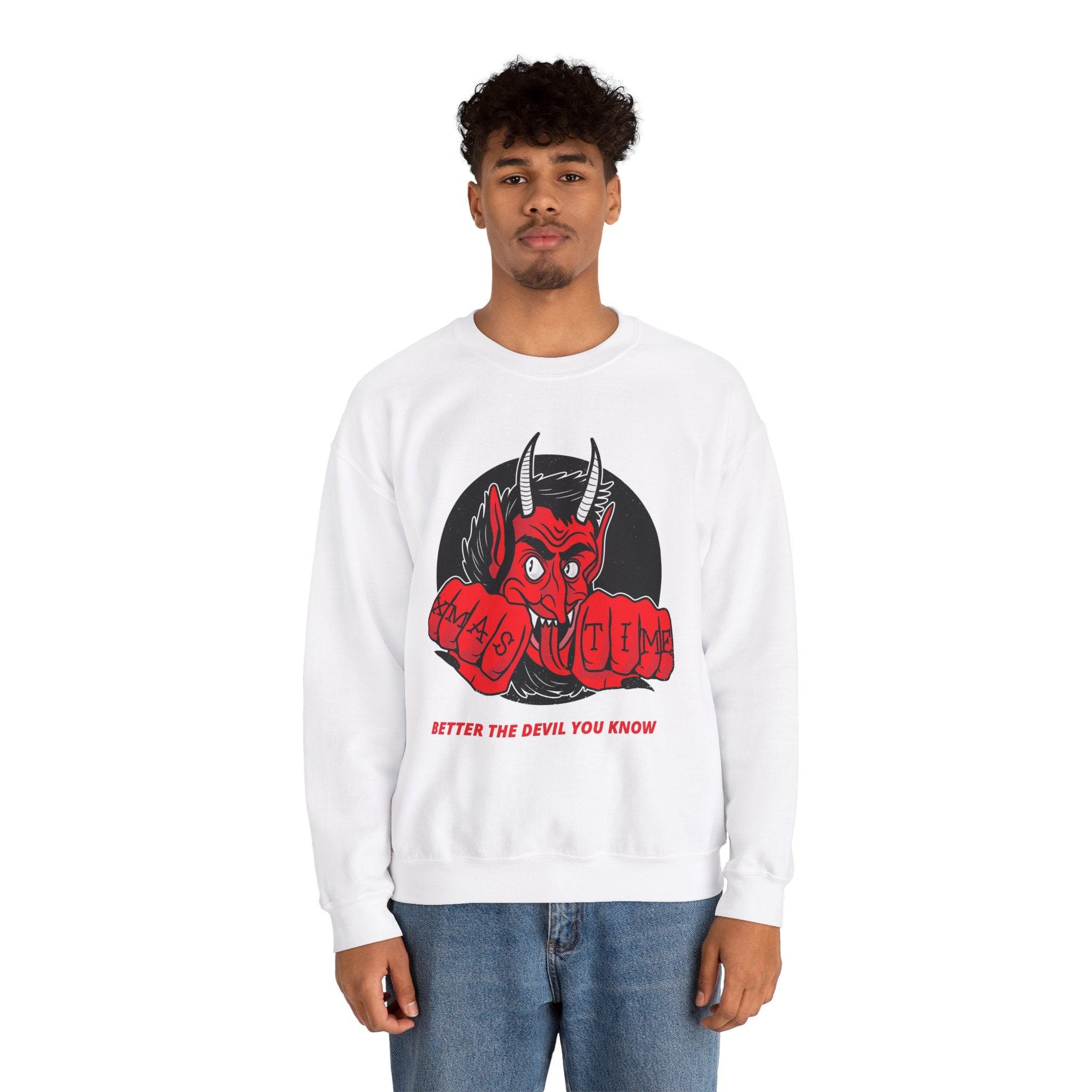 Better the devil you know Xmas time - Sweatshirt