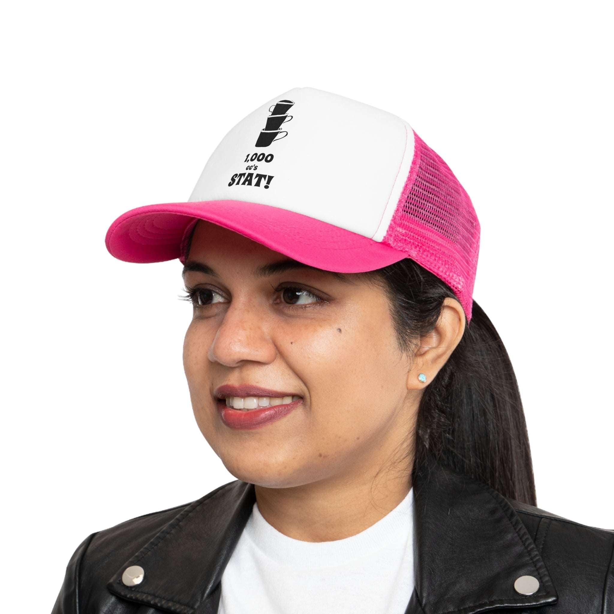 1,000 cc's Stat! - Mesh Baseball Cap - Witty Twisters Fashions