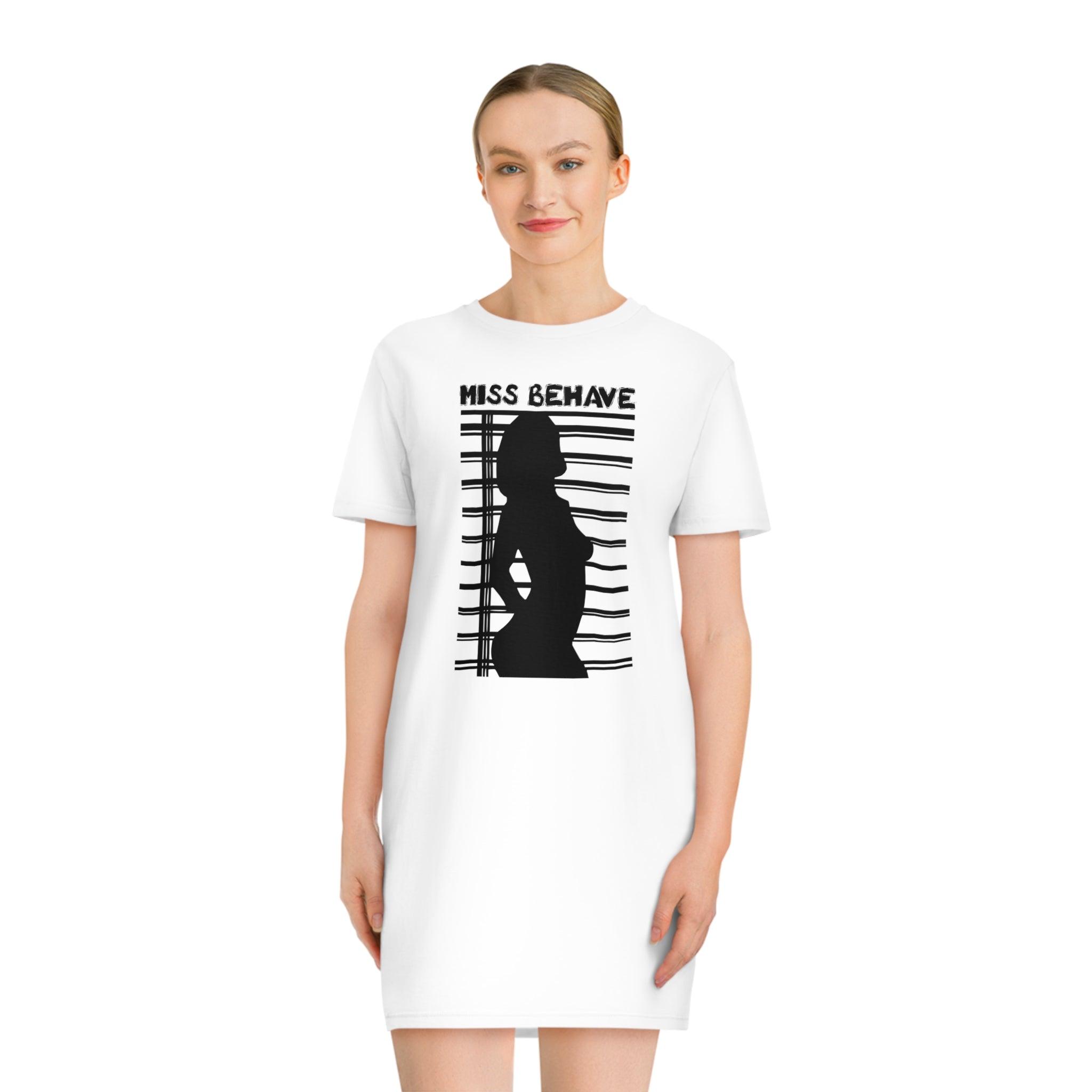 Miss Behave - T-Shirt Dress or Nightie - Witty Twisters Fashions