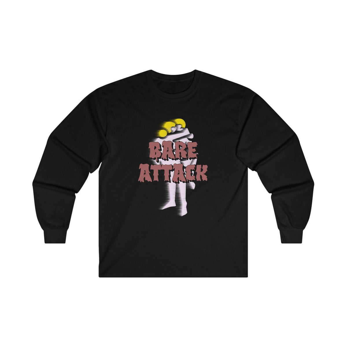 Bare Attack - Long-Sleeve Tee - Witty Twisters Fashions