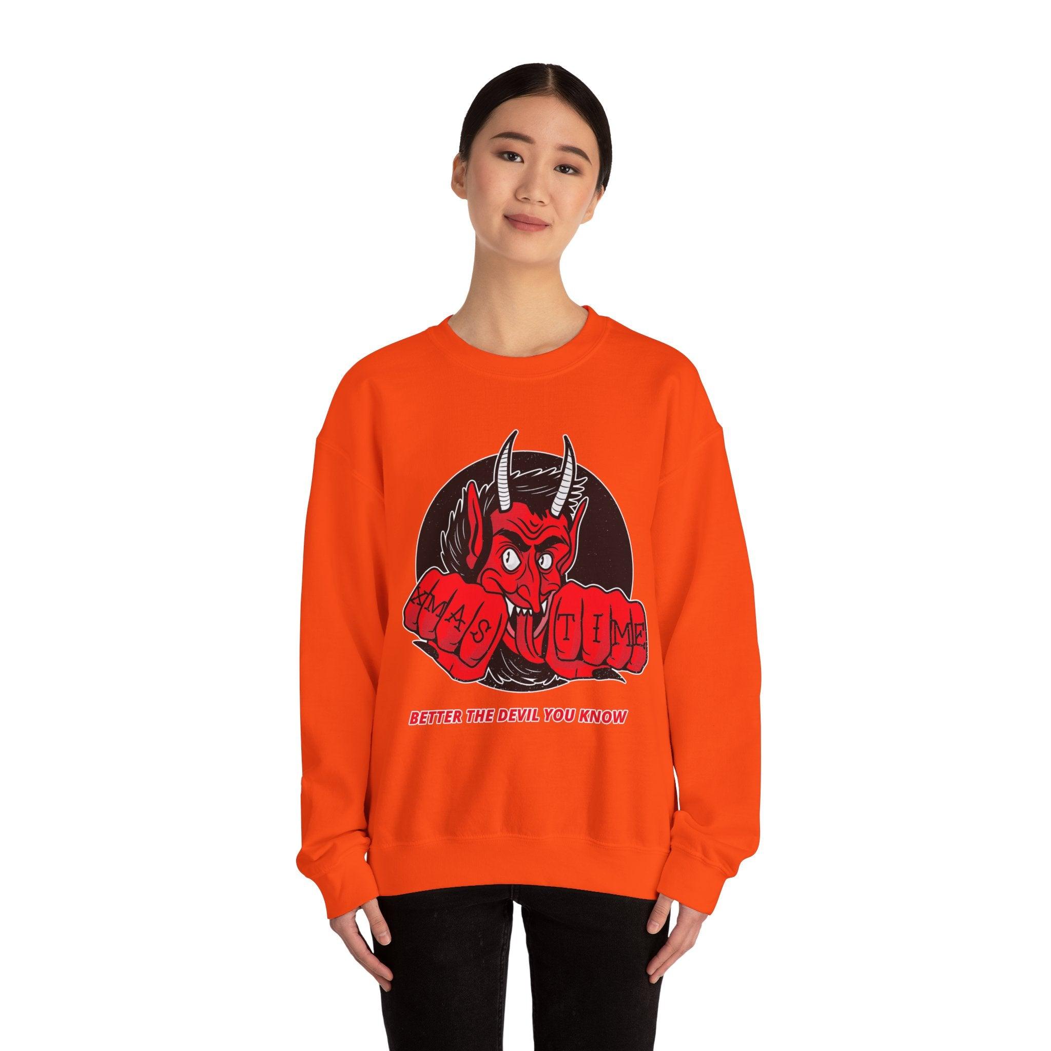 Better the devil you know Xmas time - Sweatshirt