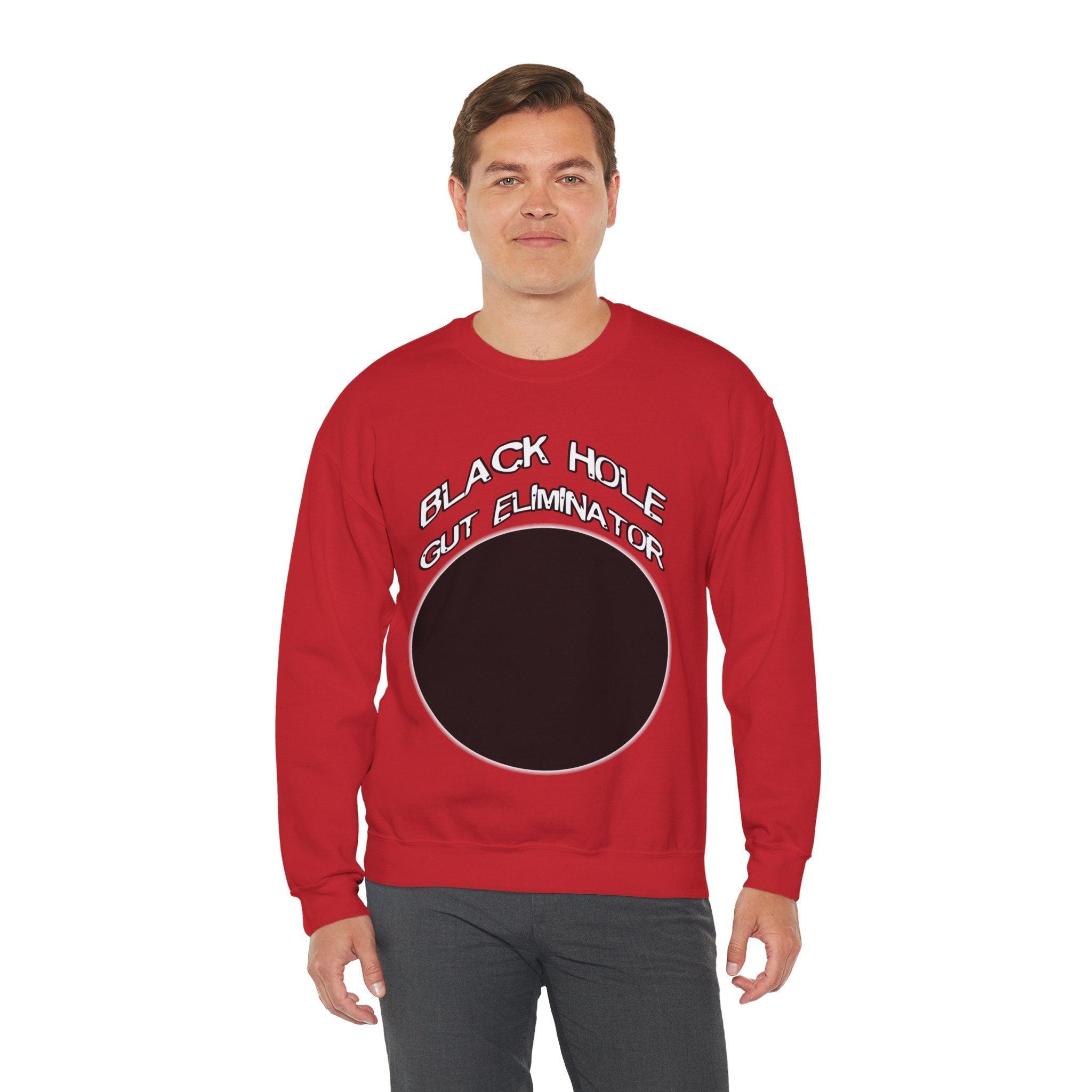 Black Hole Gut Eliminator - Sweatshirt - Witty Twisters Fashions