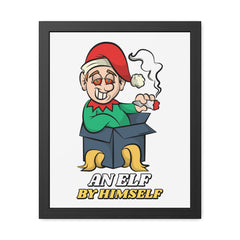 An elf by himself - Framed Poster