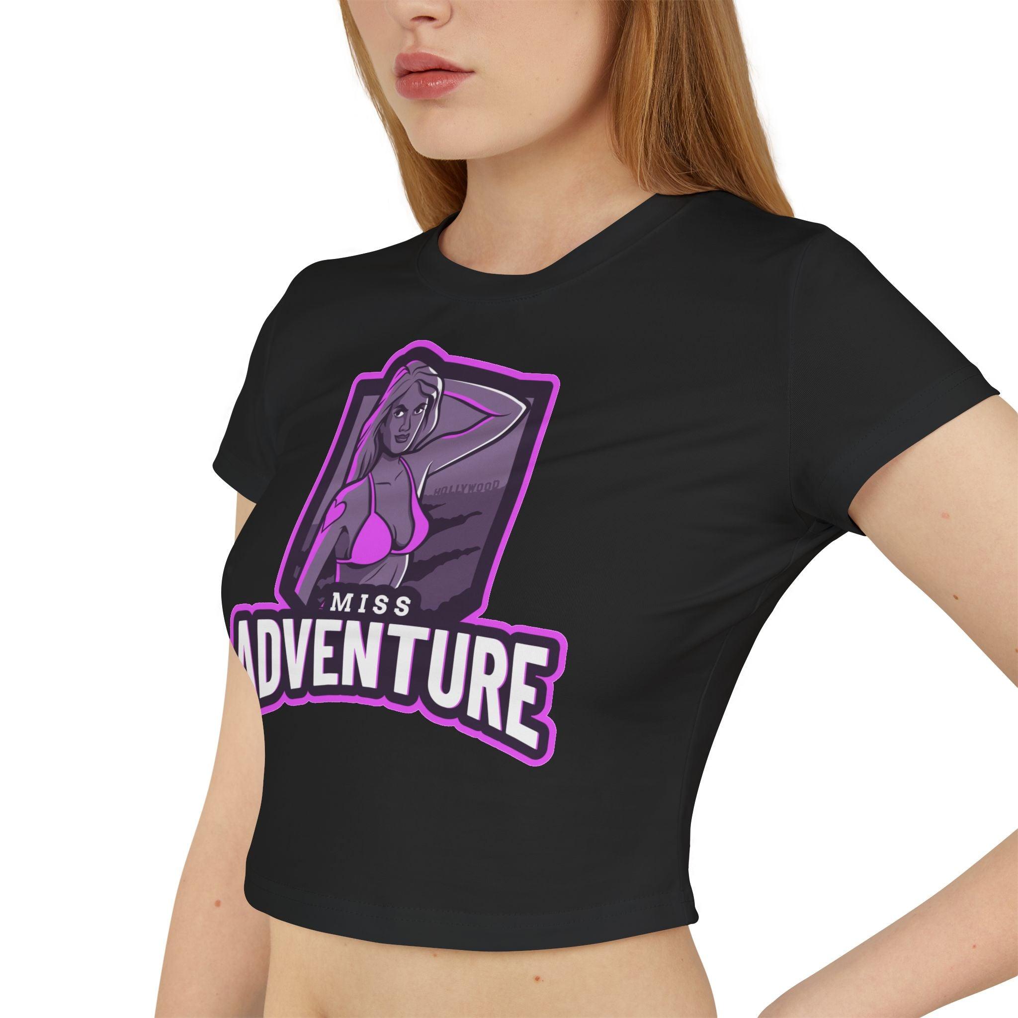 Miss Adventure - Women's Baby Tee - Witty Twisters Fashions