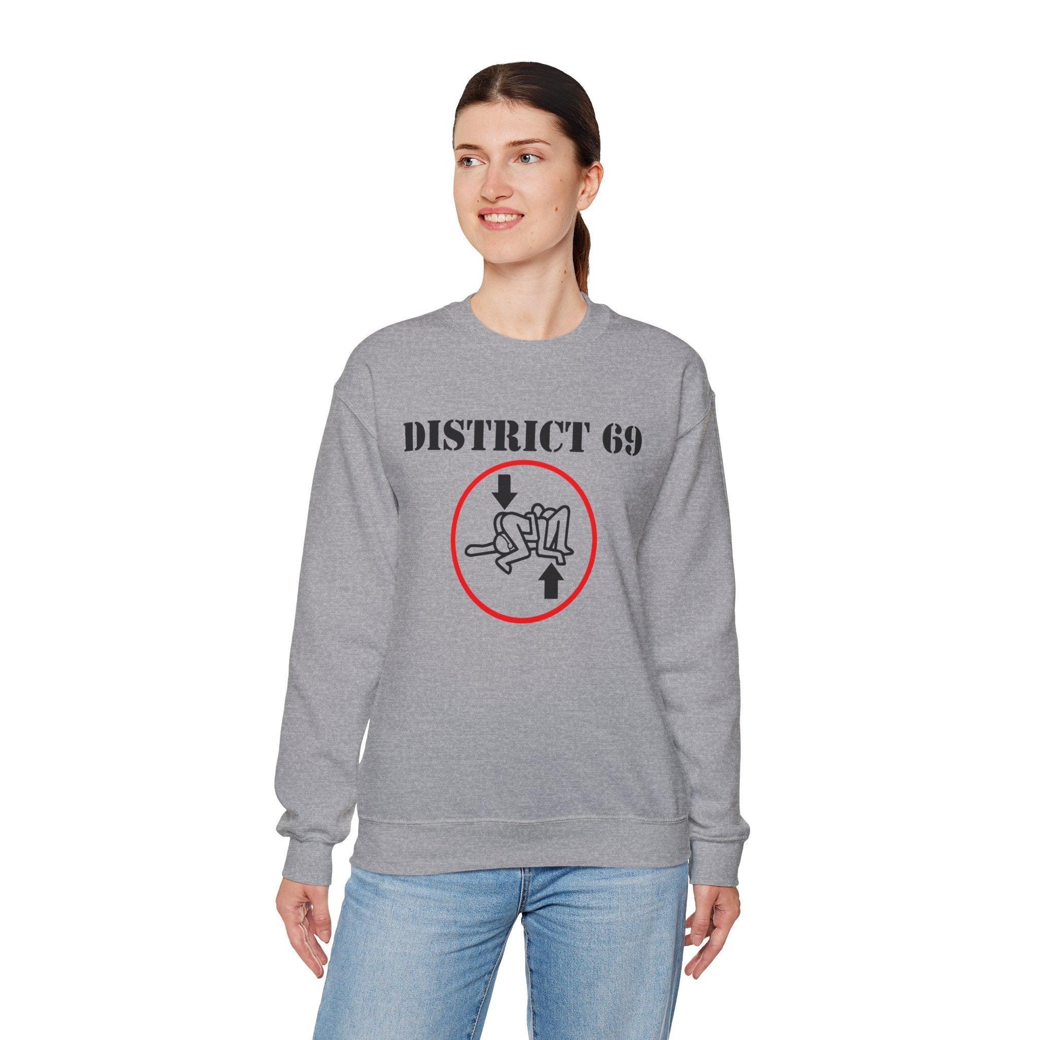 District 69 - Sweatshirt - Witty Twisters Fashions