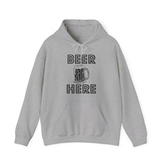 Beer Here - Hoodie - Witty Twisters Fashions