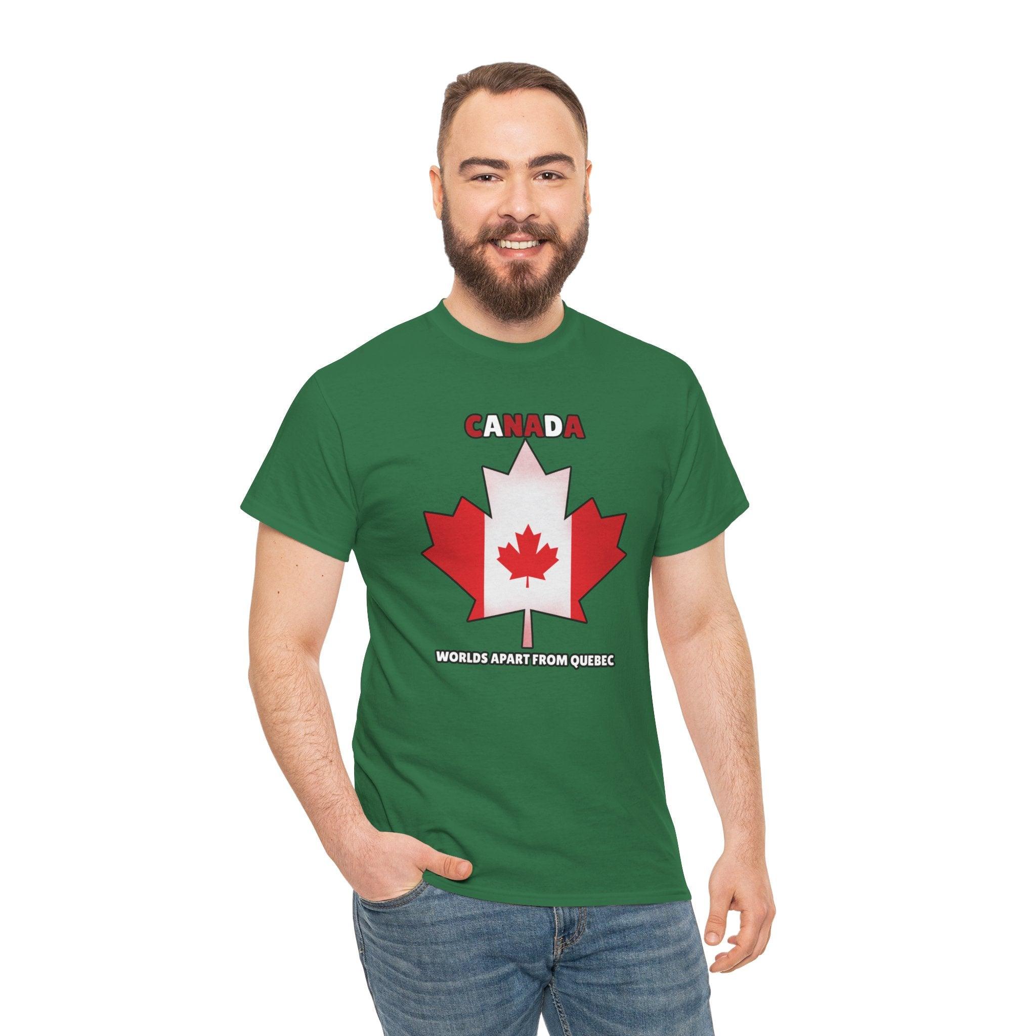 Canada Worlds apart from Quebec - T-shirt - Witty Twisters Fashions