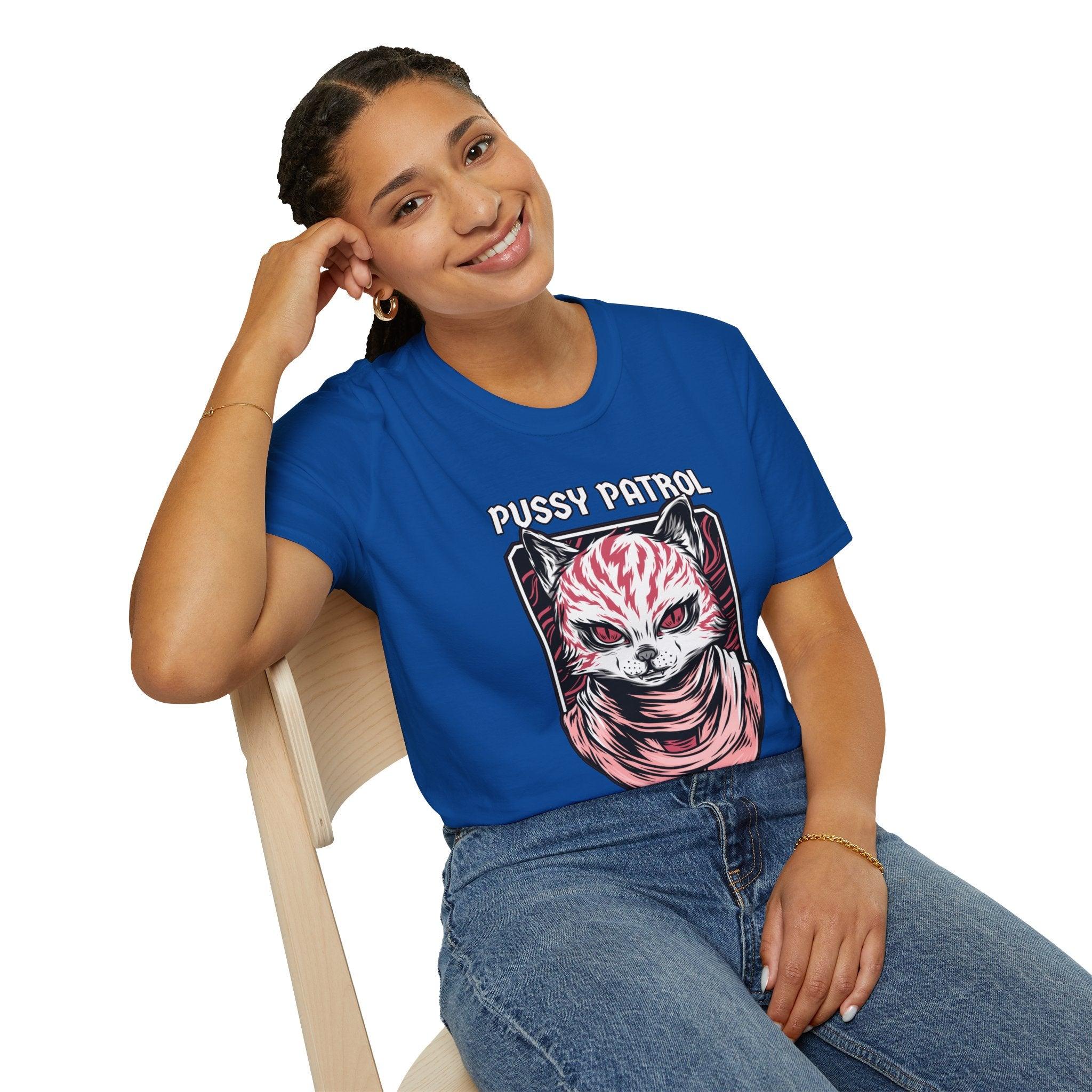 Pussy Patrol - Softstyle T-Shirt - Witty Twisters Fashions